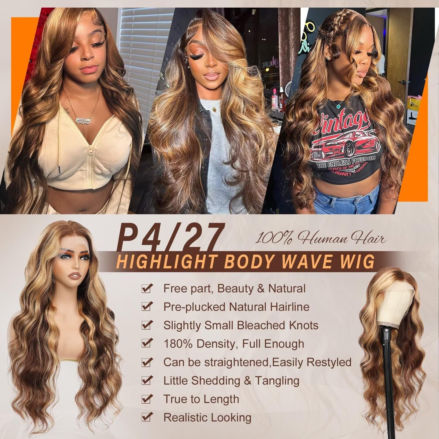 Amazon.com : Aaliweya Highlight Ombre 13x4 HD Transparent 