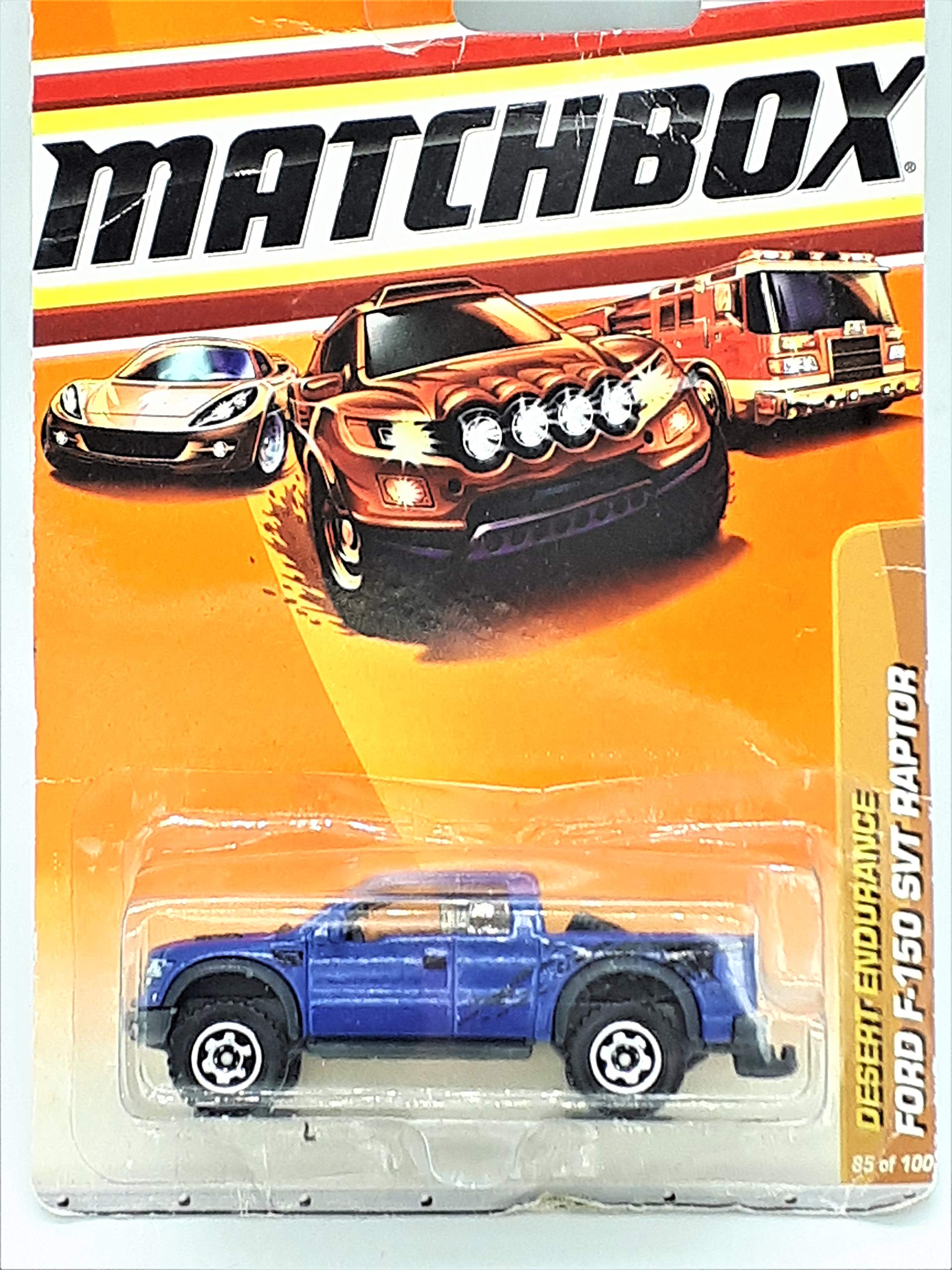 Matchbox '10 Ford F-150 SVT Raptor Diecast Truck | 1:64 Scale Toy Car | For Kids 3+ Years
