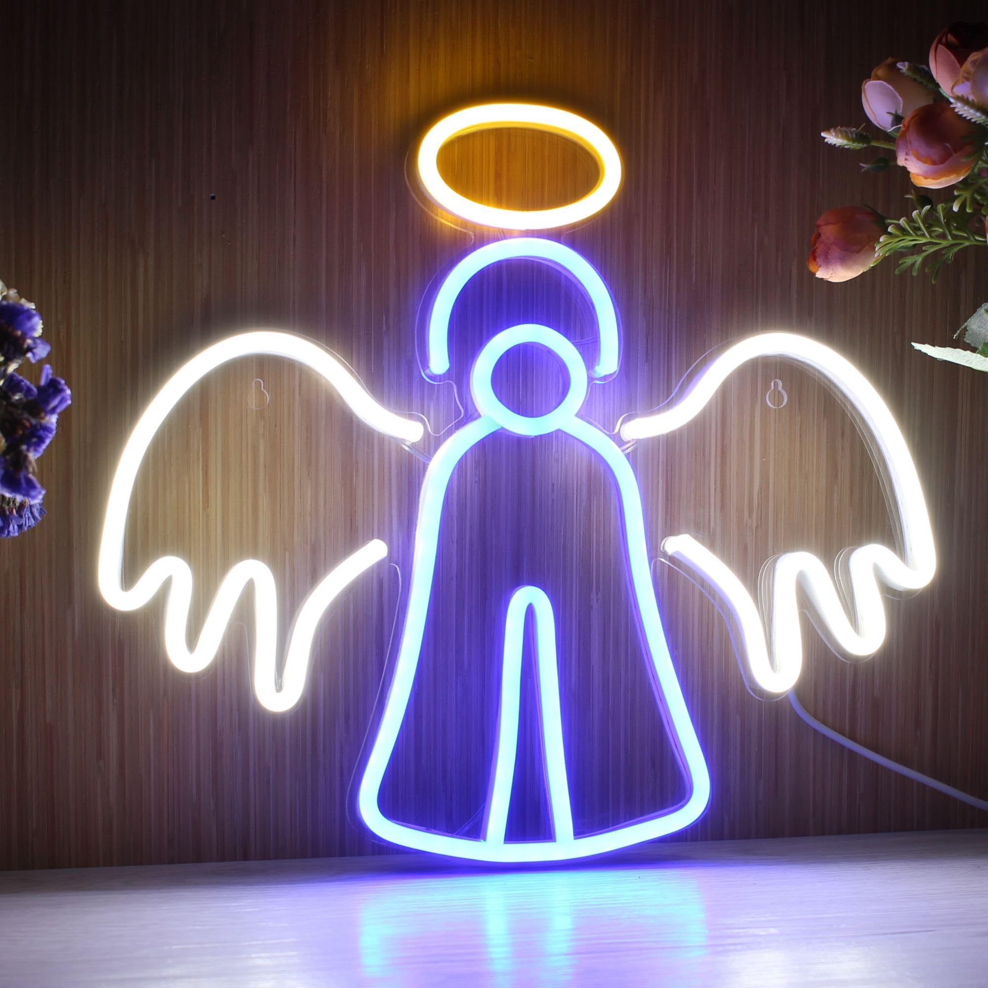 ADVPRO Angel Flex - Señal de neón LED de silicona, multicolor 8, st16s66-fnu0173-m8