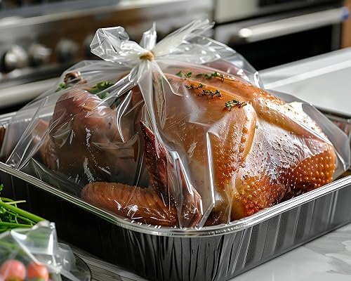 Nature Pulito Bolsas para horno de pavo, multiusos y fáciles de limpiar, bolsas 