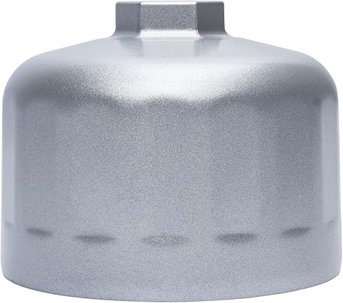 Miniatura 2 de E-cowlboy Llave de filtro de aceite de 16 flautas de 3.386 in para BMW y Volvo, plata