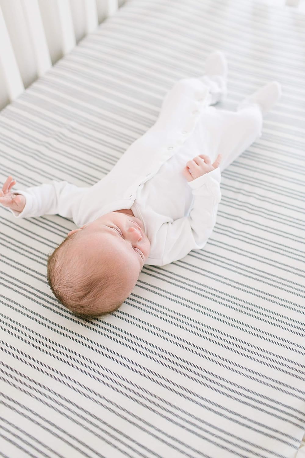 Premium Fitted Knit Crib Sheet/Toddler SheetMidtown by Copper Pearl