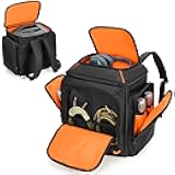 CURMIO Travel Carrying Case Backpack Compatible with Bose S1 Pro/ S1 Pro+ Portable Bluetooth Speaker, Bluetooth Speaker Bag with Shoulder Straps for Microphone, Charger, Cable (Patent Pending)