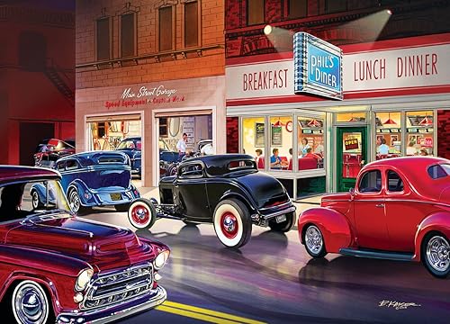 Miniatura 7 de MasterPieces Cruisin' Route 66 - Rompecabezas de 1000 piezas de colección.