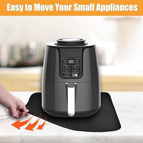 Miniatura 4 de Amerbro Tapetes resistentes al calor para encimera, tapetes resistentes al calor de 16 x 24 pulgadas para freidora de aire, protector de encimera de