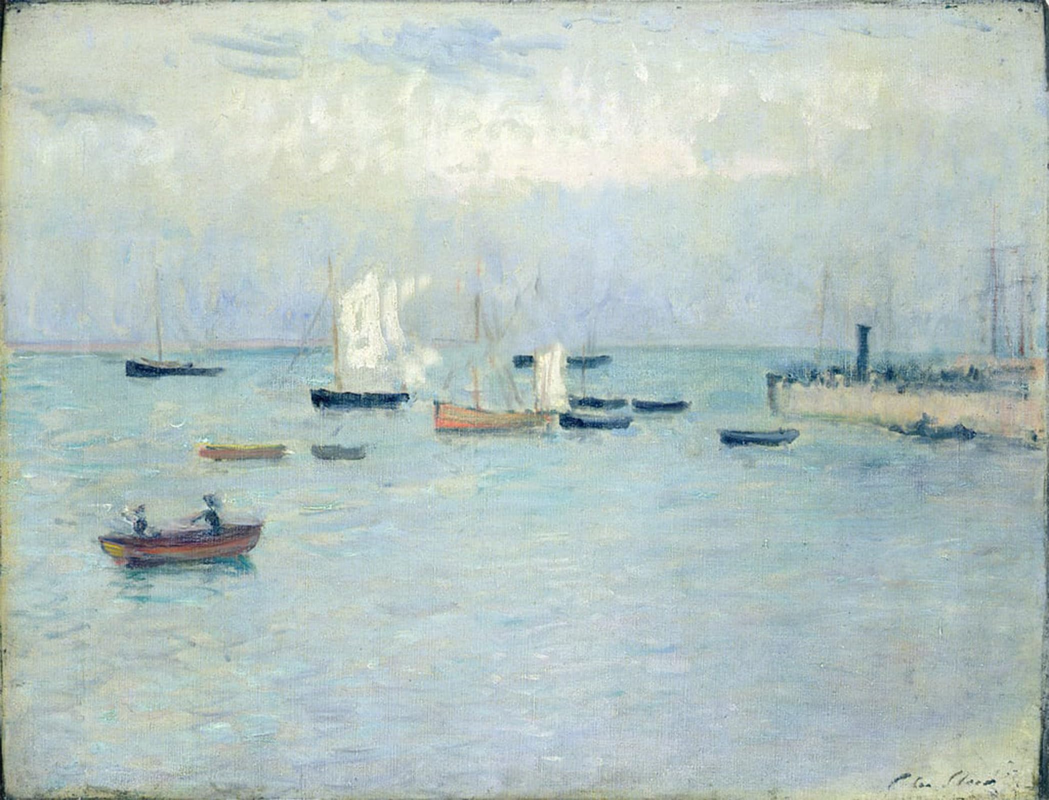 ARTXLXXBN Famous Prints Artwork Pictures Poster Painting Art Poole Harbour by Famous Artist Artwork Landscape Pictures for Home Decor 60x90cm