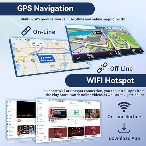 Miniatura 5 de Estéreo de coche Android 11 2+32G para Hyundai Tucson IX35 2010-2015, unidad principal de radio de coche con pantalla táctil de 10 pulgadas con