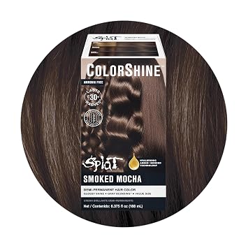 Splat ColorShine Demi-Permanent Hair Color, Smoked Mocha