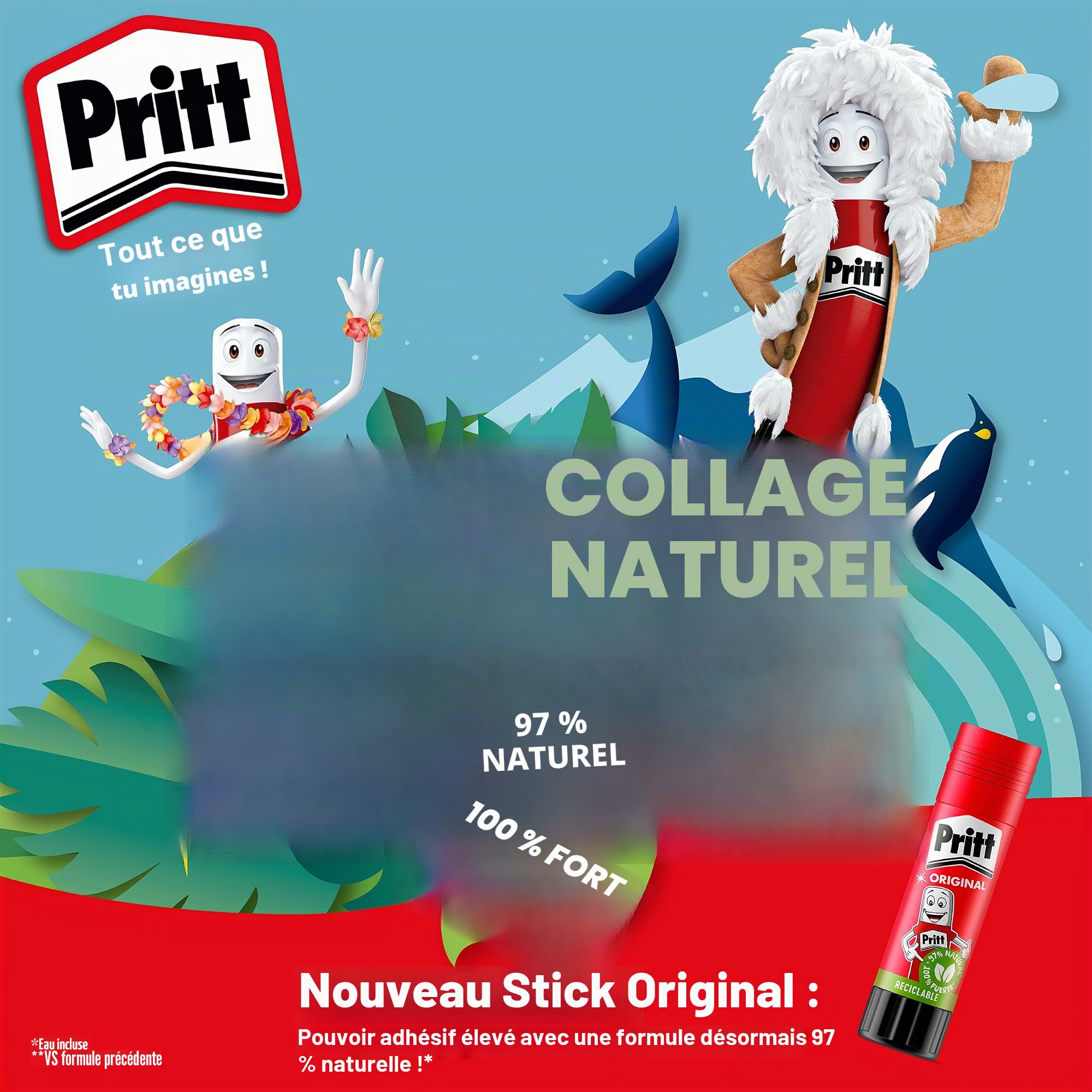 Pritt Bâton de colle 15x43 g