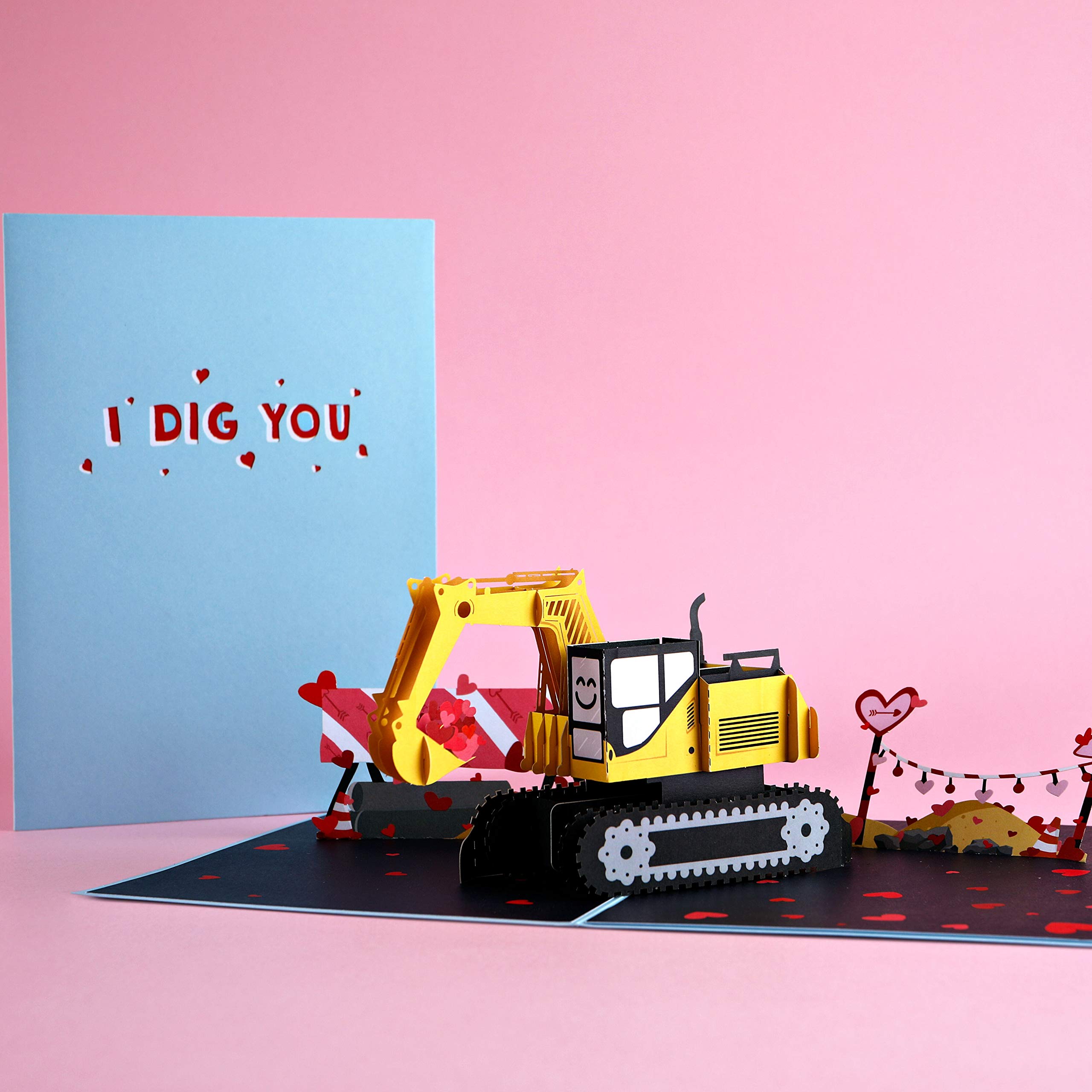 Snapklik.com : Valentines Day Card For Her, Him - 3D Sweet Romantic Pop ...