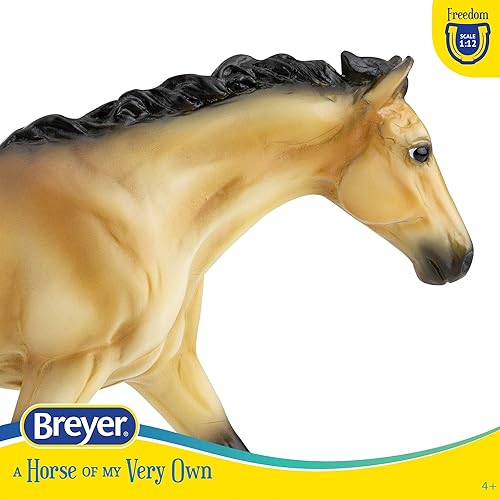 Miniatura 10 de Breyer Caballos Freedom Series Blue Roan Brabant  Juguete de caballo  9.75 pulgadas x 7 pulgadas  Escala 112  Modelo #1052