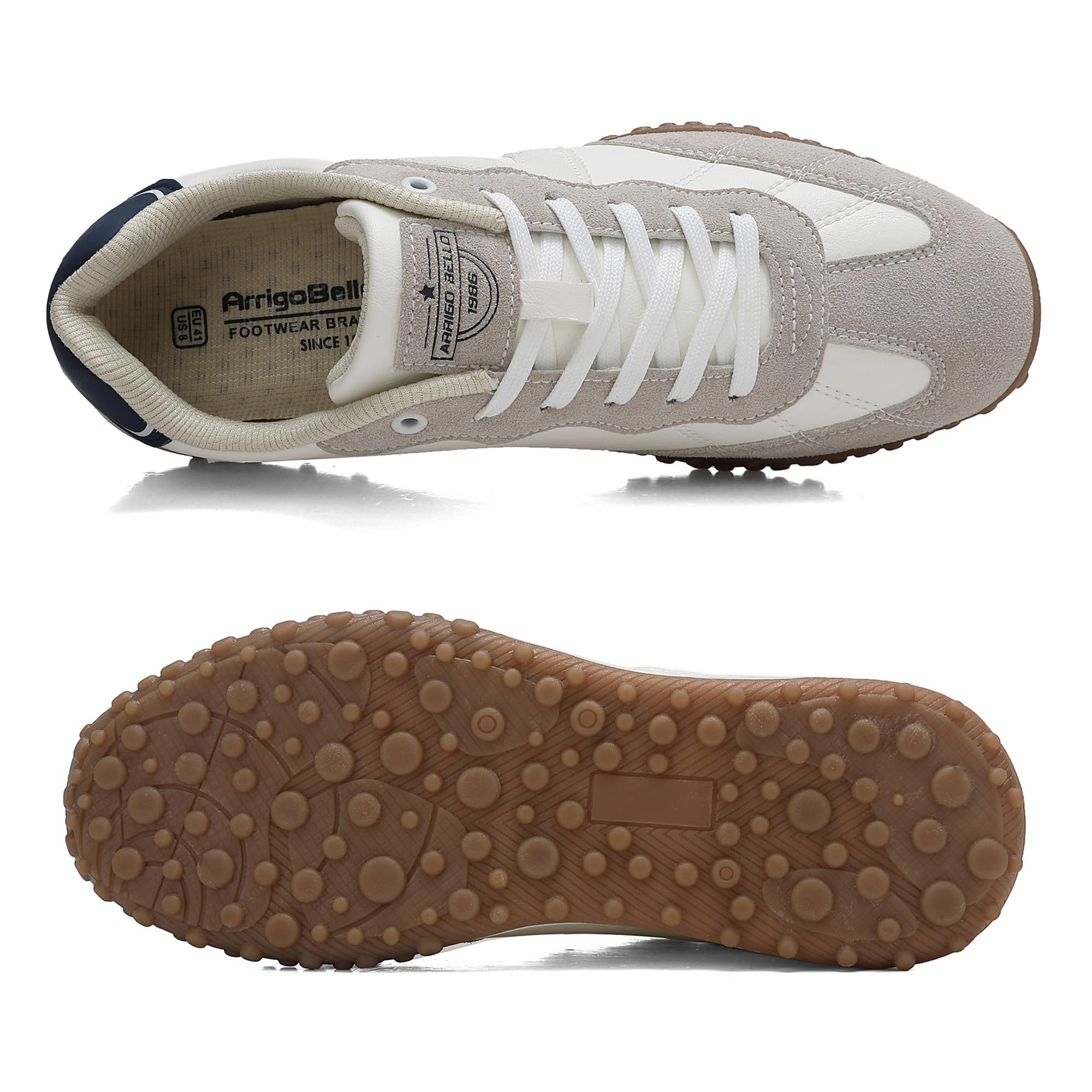 ARRIGO BELLO Scarpe Uomo Sneakers Casual Leggere Ginnastica Antiscivolo Basse Scarpe per Outdoor all'Aperto EU 41-46