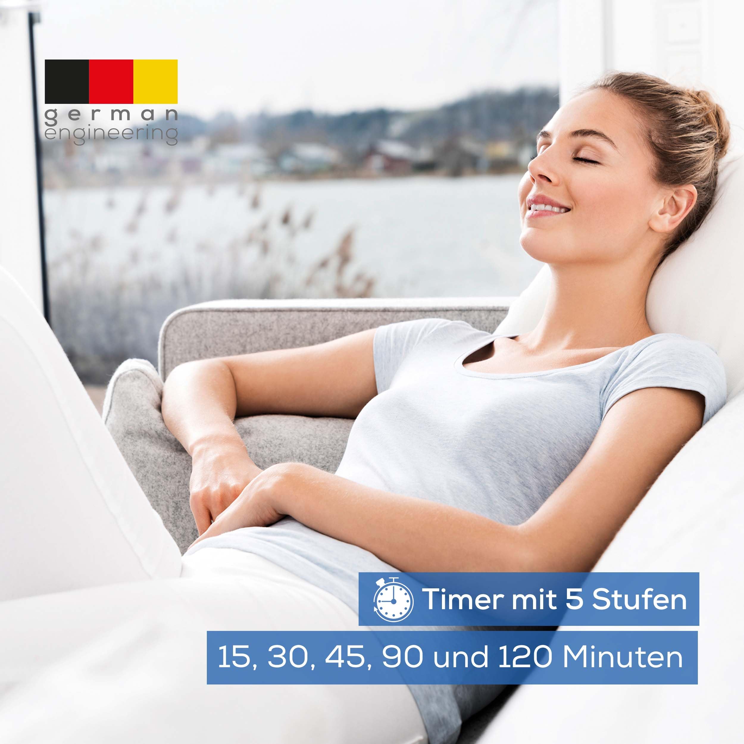 Beurer TL 100 2-in-1 LED Tageslichtlampe Stimmungslicht Farbwechselfunktion App Steuerung Weiß