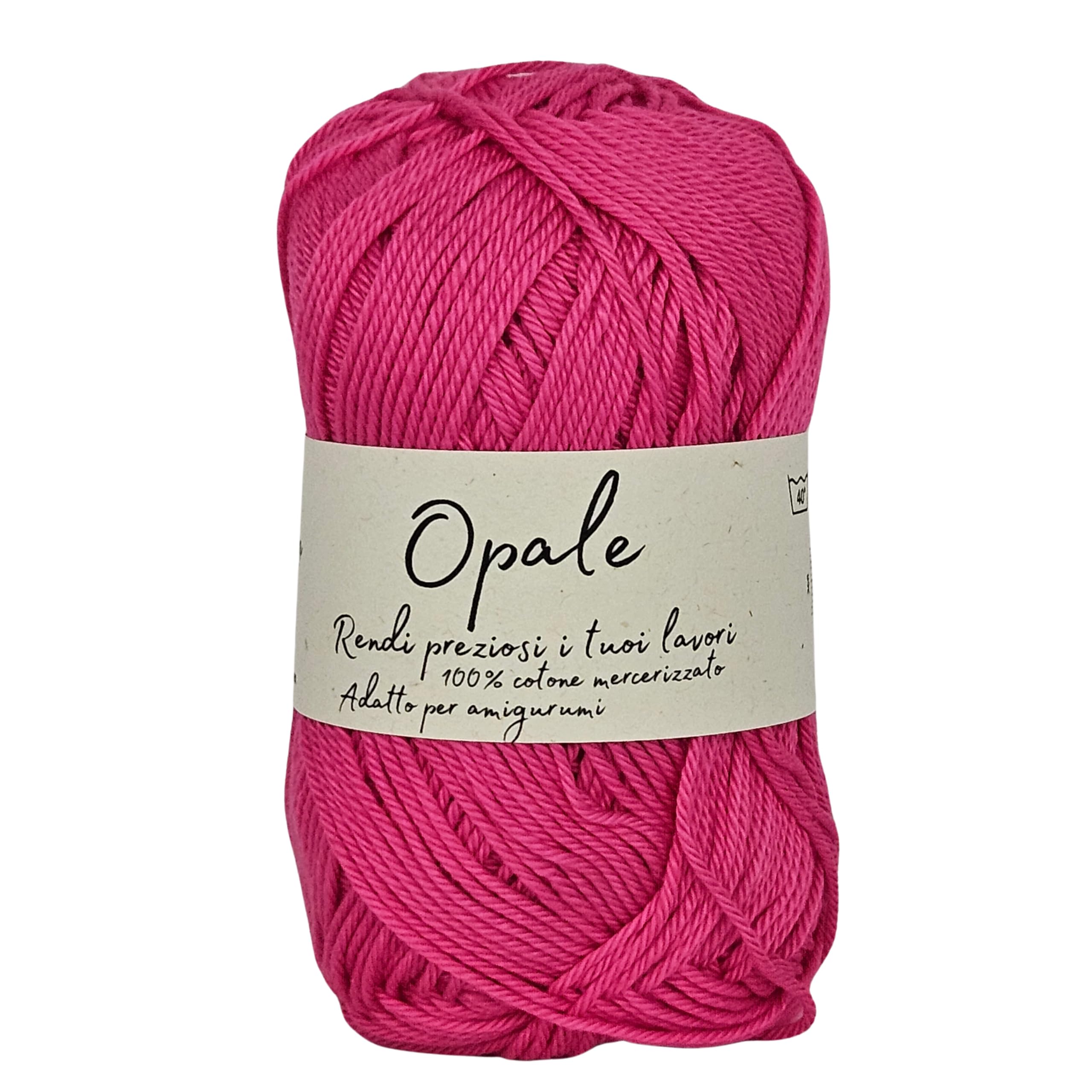 Cotone Opale Mercerizzato Per Uncinetto - Verde Salvia 50gr/125mt | Per Amigurumi E Copertine