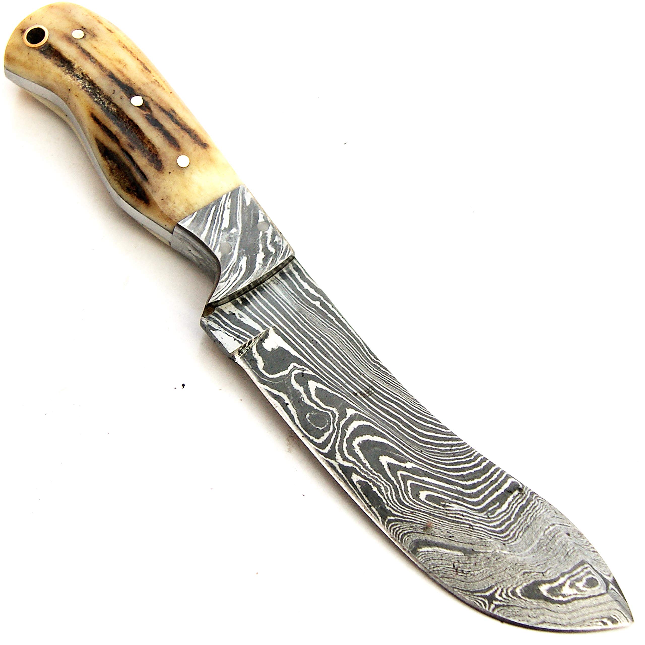 PAL 2000 KNIVES Custom Handmade Damascus Steel 8 Inches Hunting Knife 9384