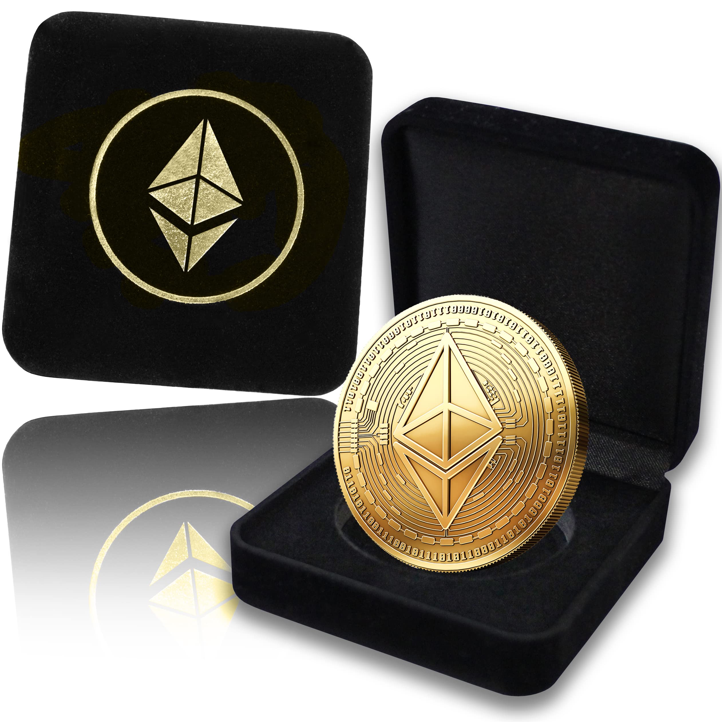 innoGadgetsPhysical Bitcoin Medal 2020 Plated with 24-Carat Real Gold