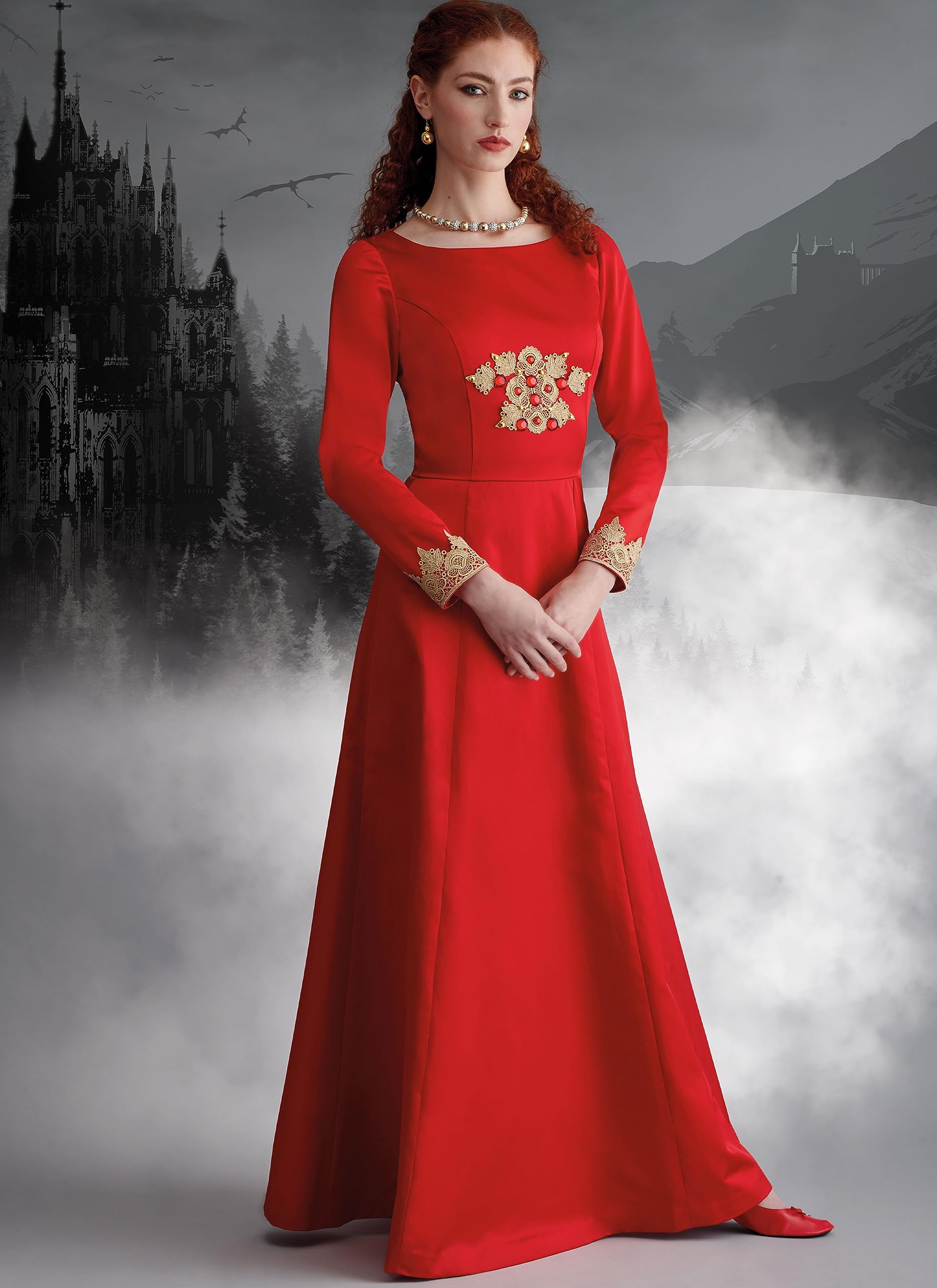 SIMPLICITY SS9812U5 Misses' Costumes U5 (16-18-20-22-24), Multicoloured, Sizes 16-18-20-22-24 - Image 3