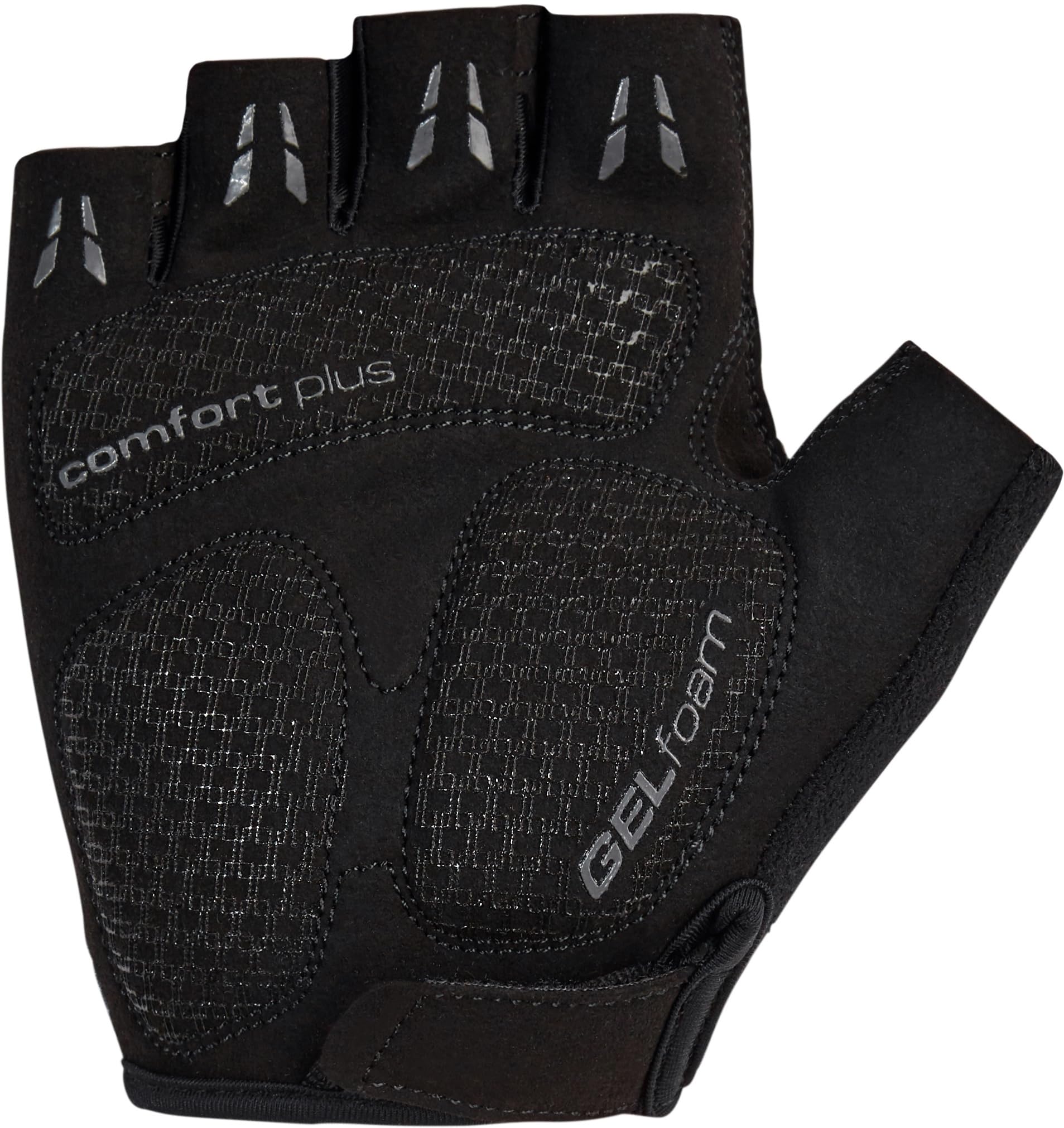 Ziener CRISANDER - Guanti da ciclismo da uomo, traspiranti, ammortizzanti, colore nero, 10