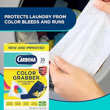 Carbona Color Grabber with Microfiber, 30 Count