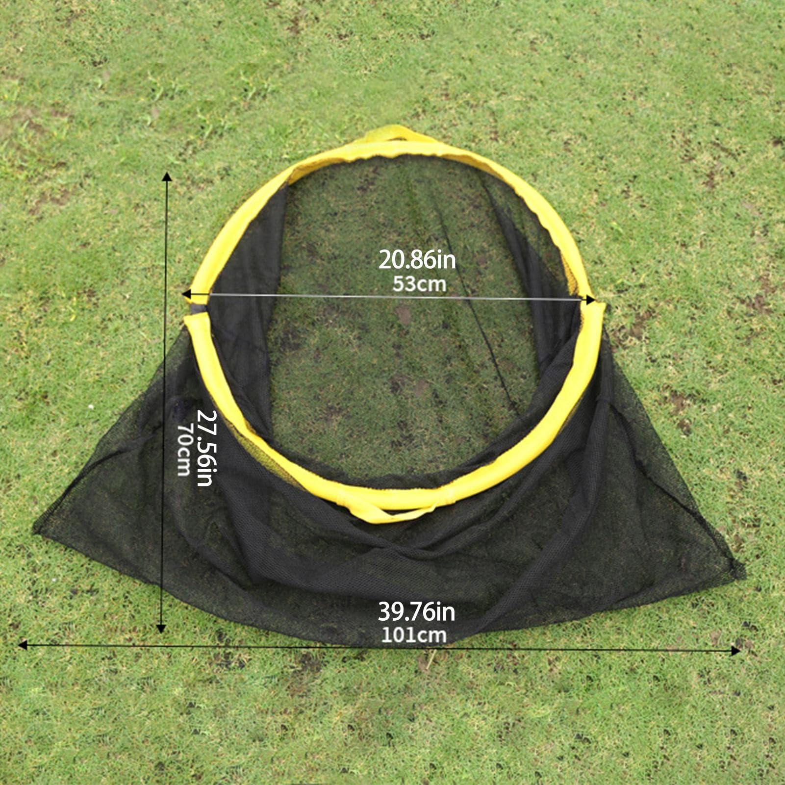Borsa per rete da allenamento per porta da calcio, Rete da allenamento per | da calcio per bidoni da calcio per casa, esterno, campo da calcio, palestra