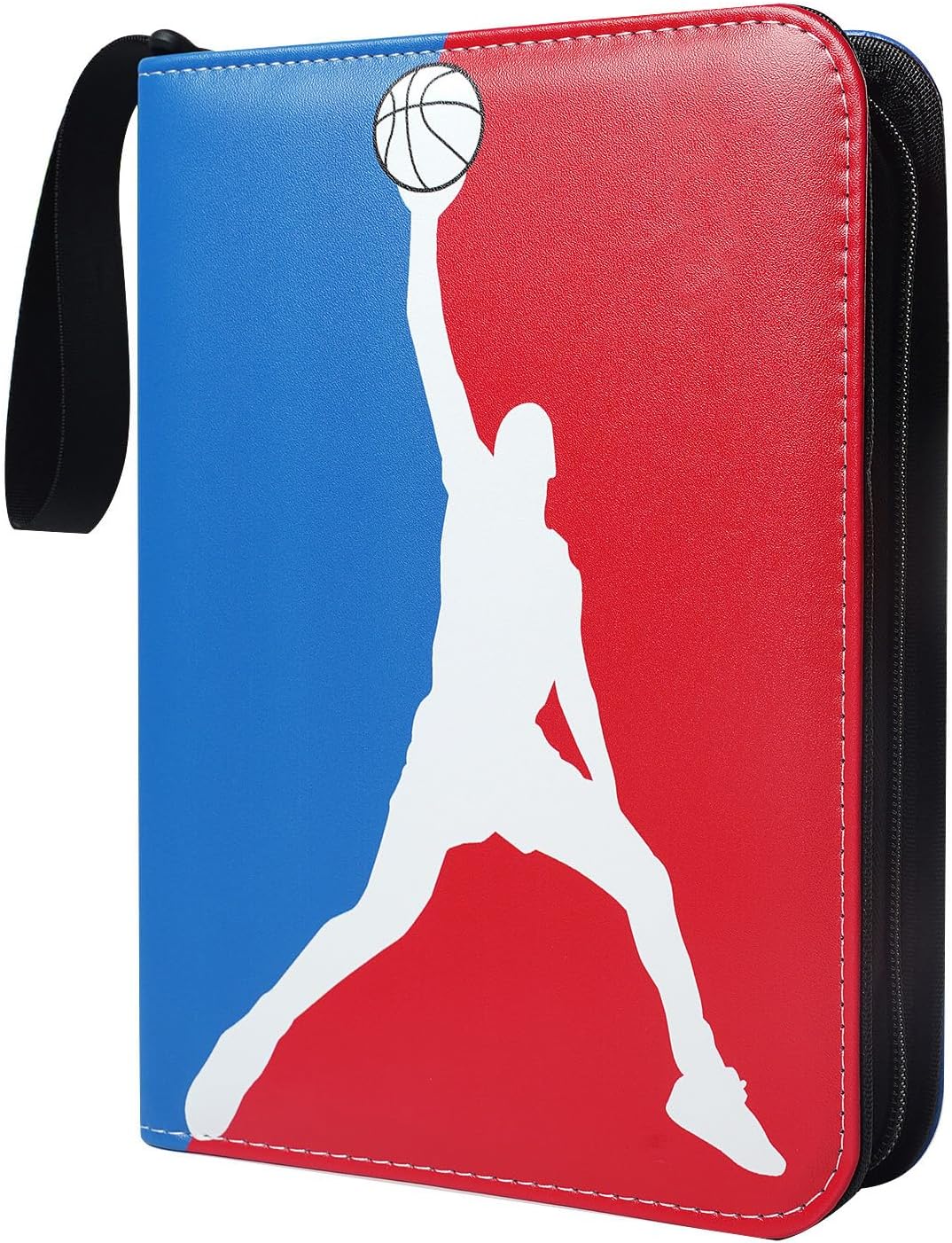 Basketball Trading Card Binder with Sleeves Leatherette 4