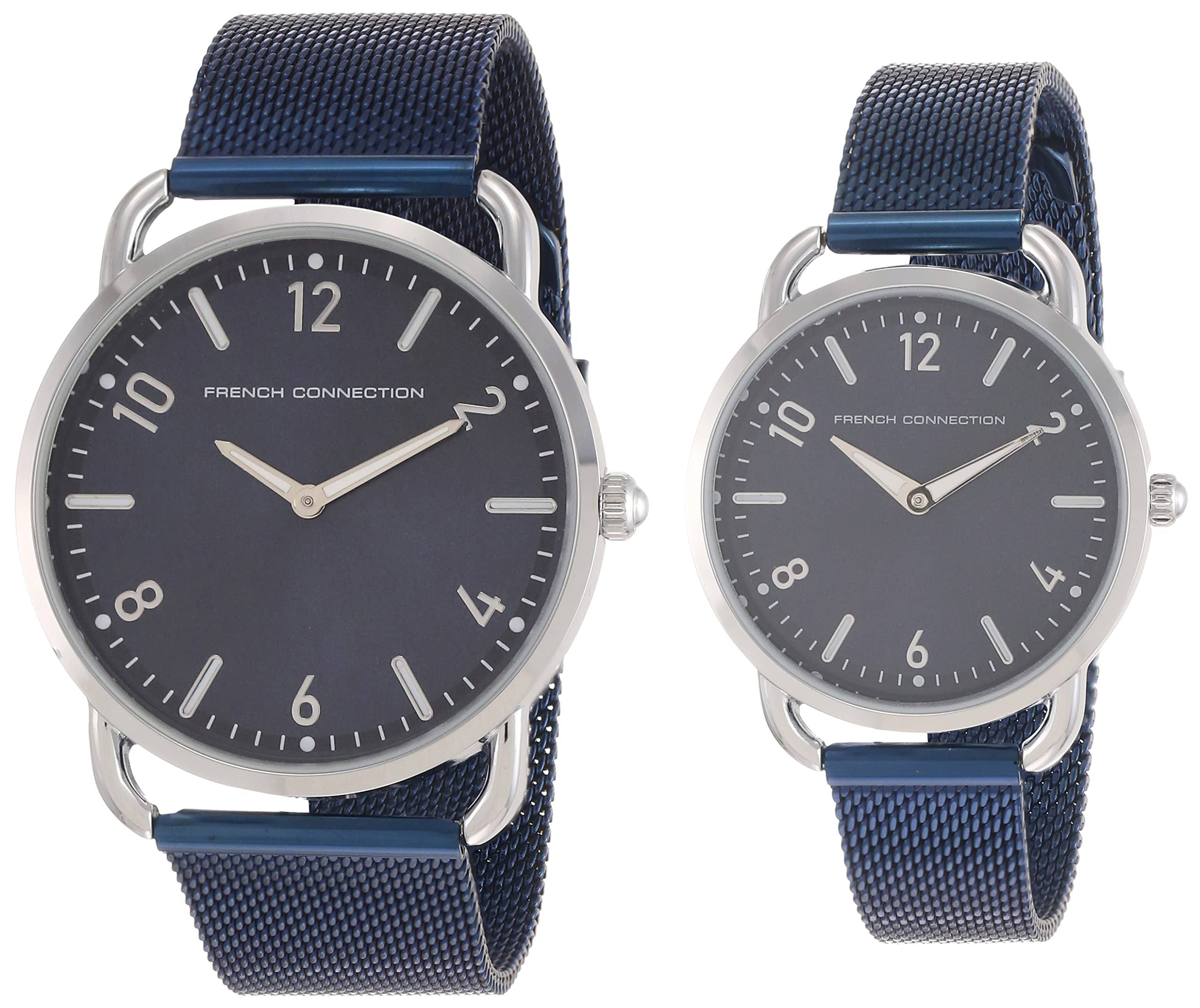French Connection Analog Blue Dial Unisex-Adult Watch-FCN00011B (B09KRVQ89C) Amazon Price History, Amazon Price Tracker