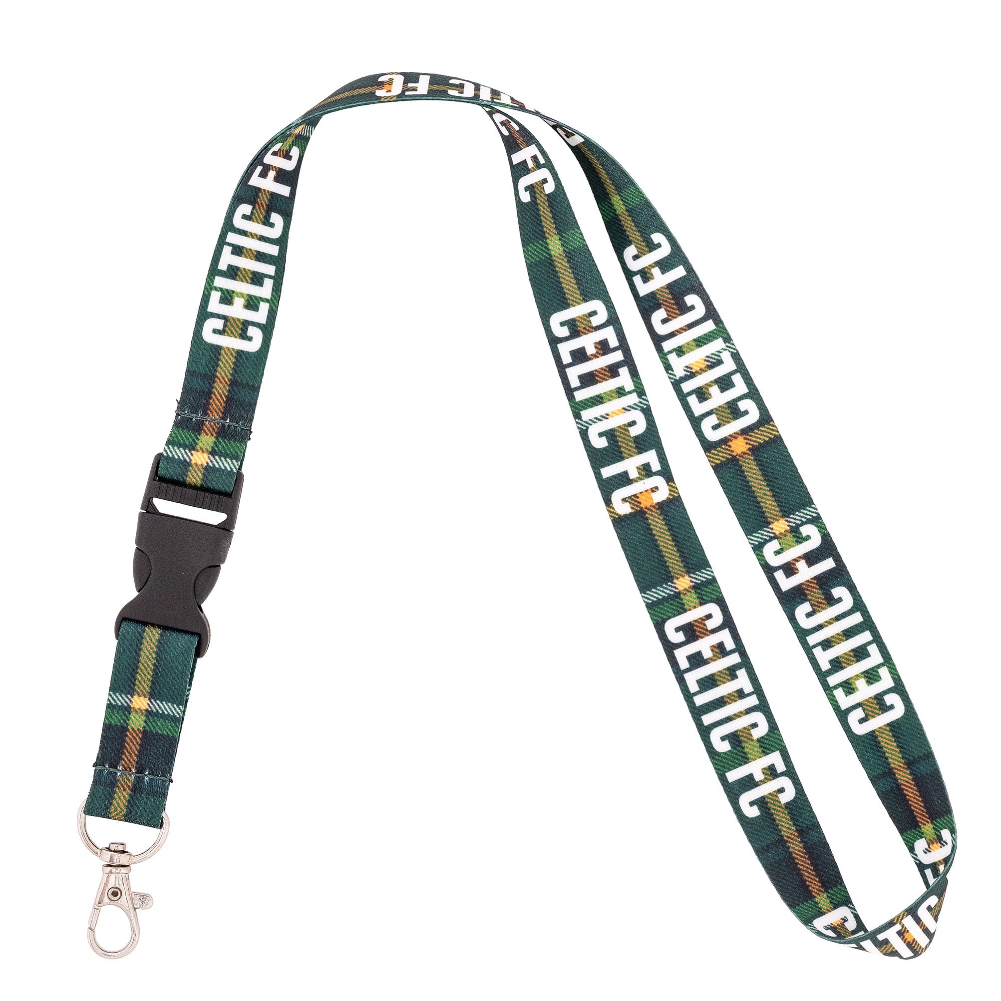 Desert Cactus Celtic FC Lanyard Scottish Bhoys Celts Football Soccer Car Keys ID Badge Holder Keychain Detachable Breakaway Snap Buckle (Lanyard E)