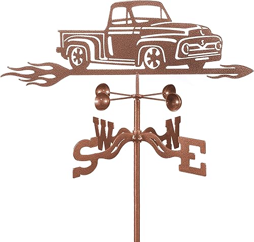 EZ Vane Ford Truck Weathervane - Soporte de techo de 21 pulgadas de ancho