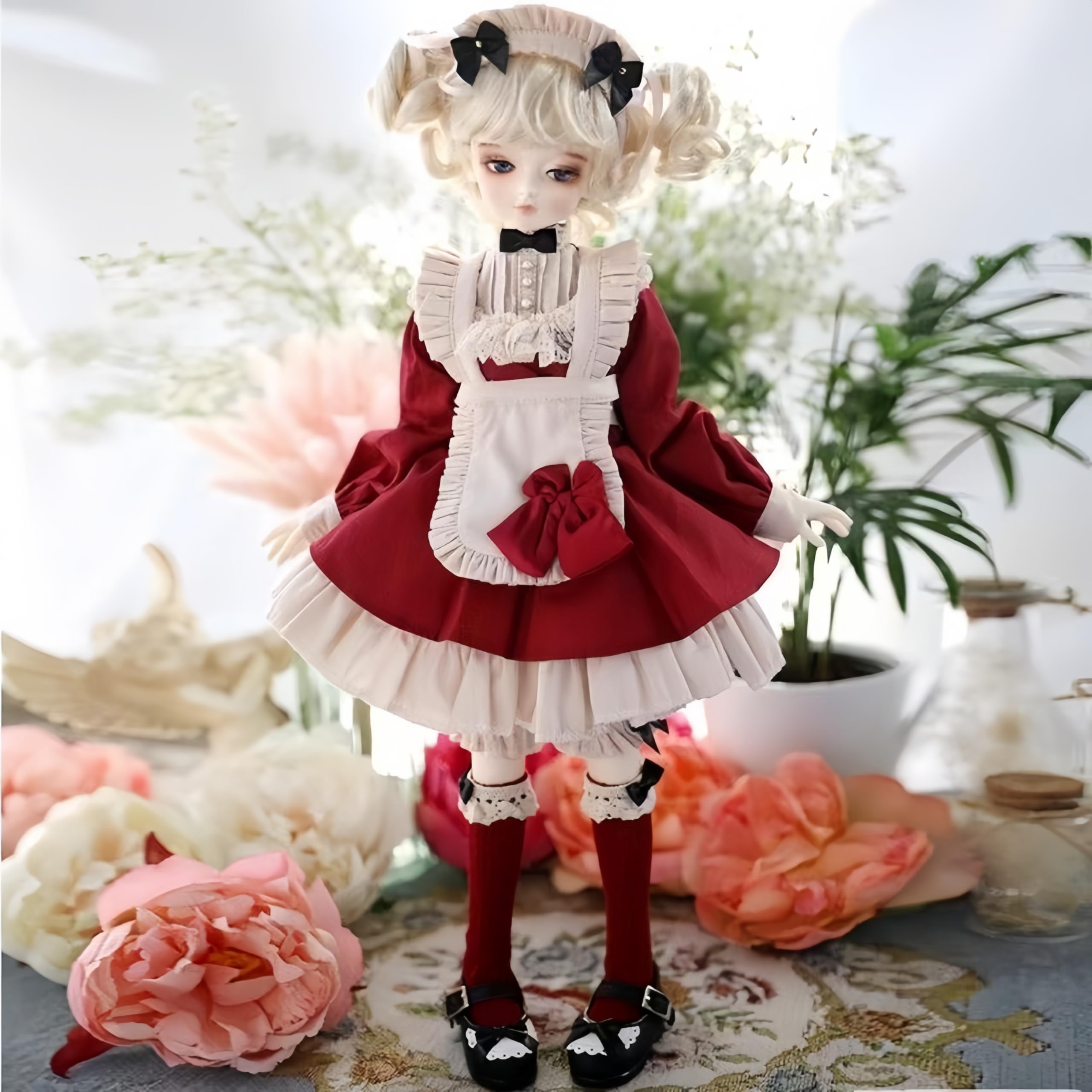 Bjd Vestiti per bambole, snodati a sfera, fatti a mano, molti stili, per 1/3 1/4 1/6 bjd (M (vestiti e pantaloni), 1/3)