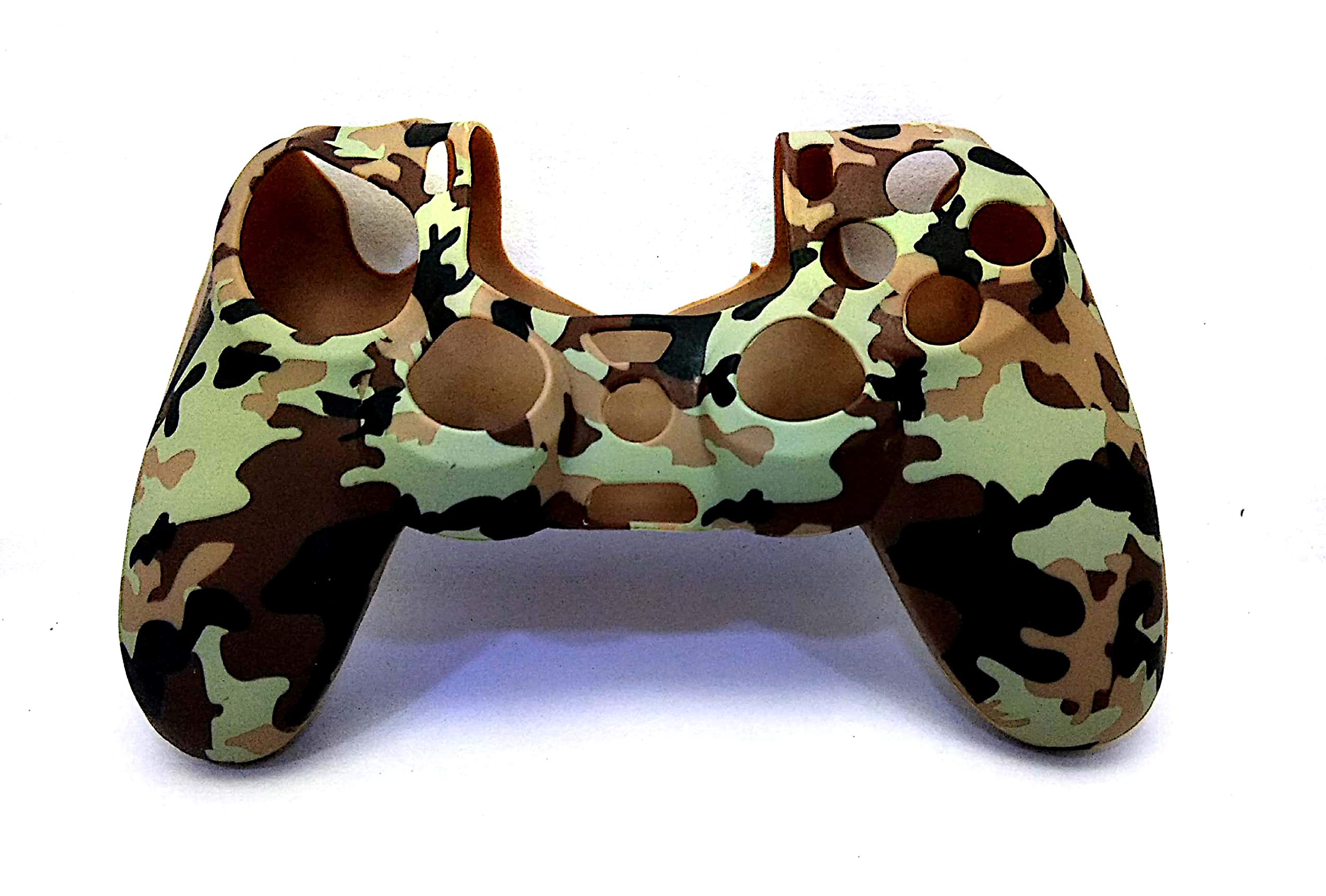 New World Soft Silicone Case Cover Gel Protective Skin for PS4 Dualshock 4 Wireless Controller with 2 Thumb Grips Free (Army) (B07P72JZQ4) Amazon Price History, Amazon Price Tracker