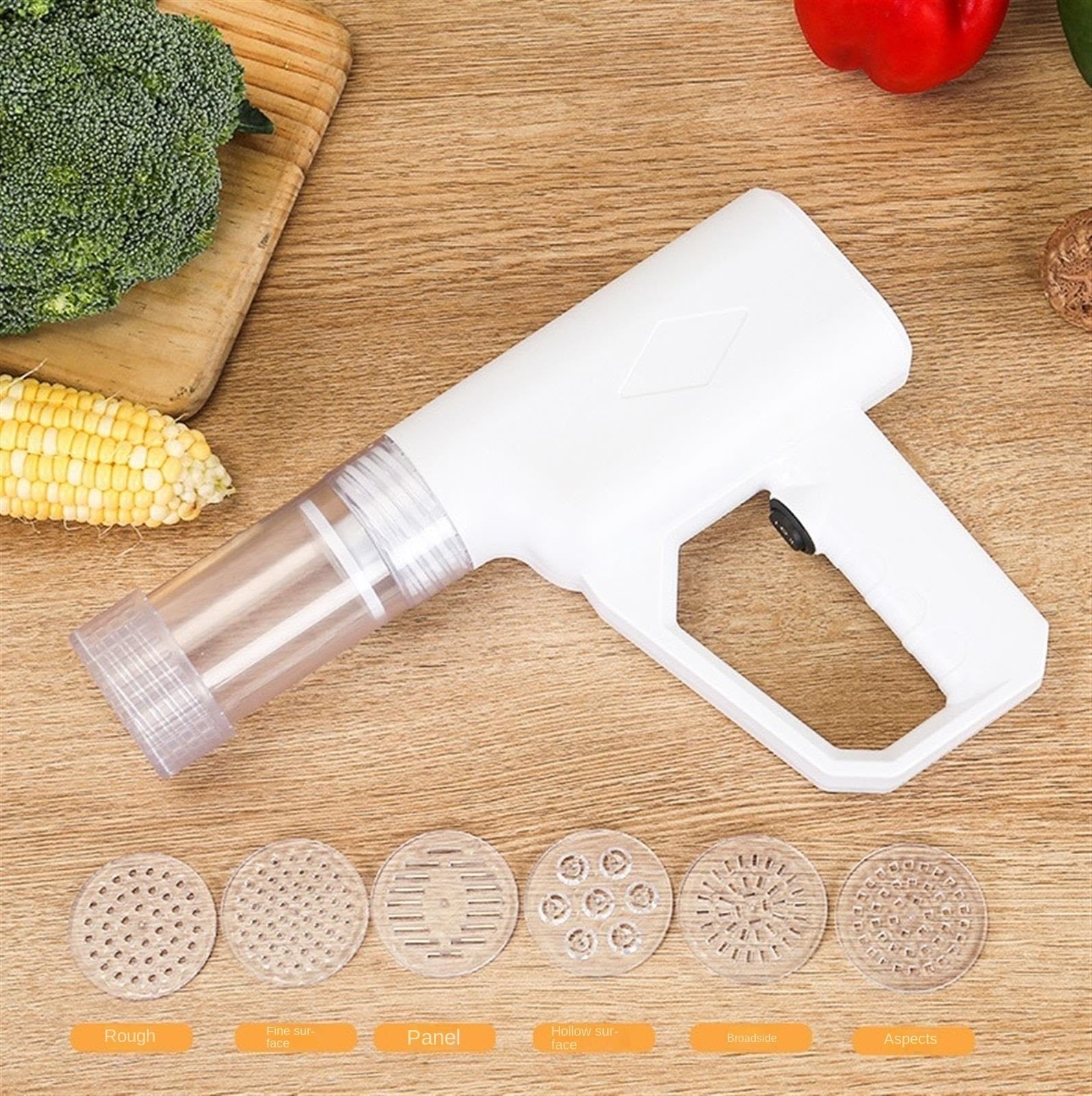 Máquina de Pasta Fresca Máquina Eléctrica Para Hacer Pasta Portátil Para Fideos De Plástico Para Para Uso Doméstico Viajes y Picnics
