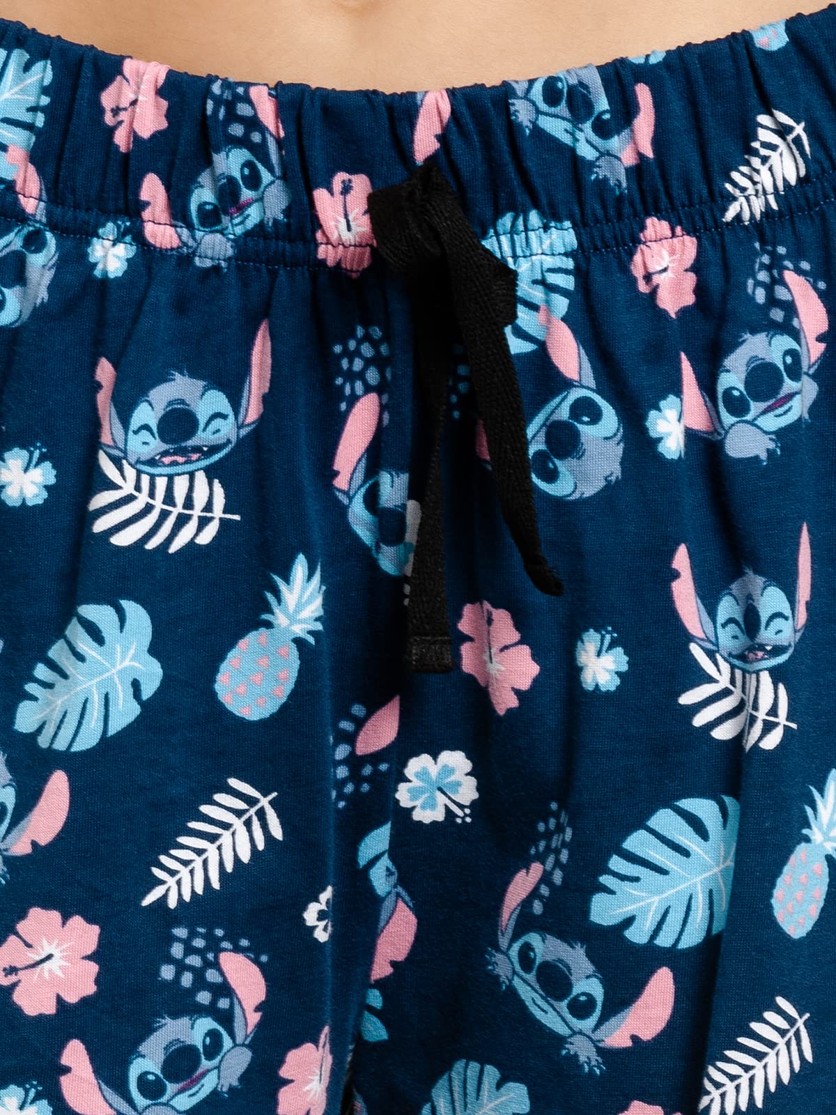 Lilo & Stitch Weird But Cute Femme Pyjama Bleu 100% Coton