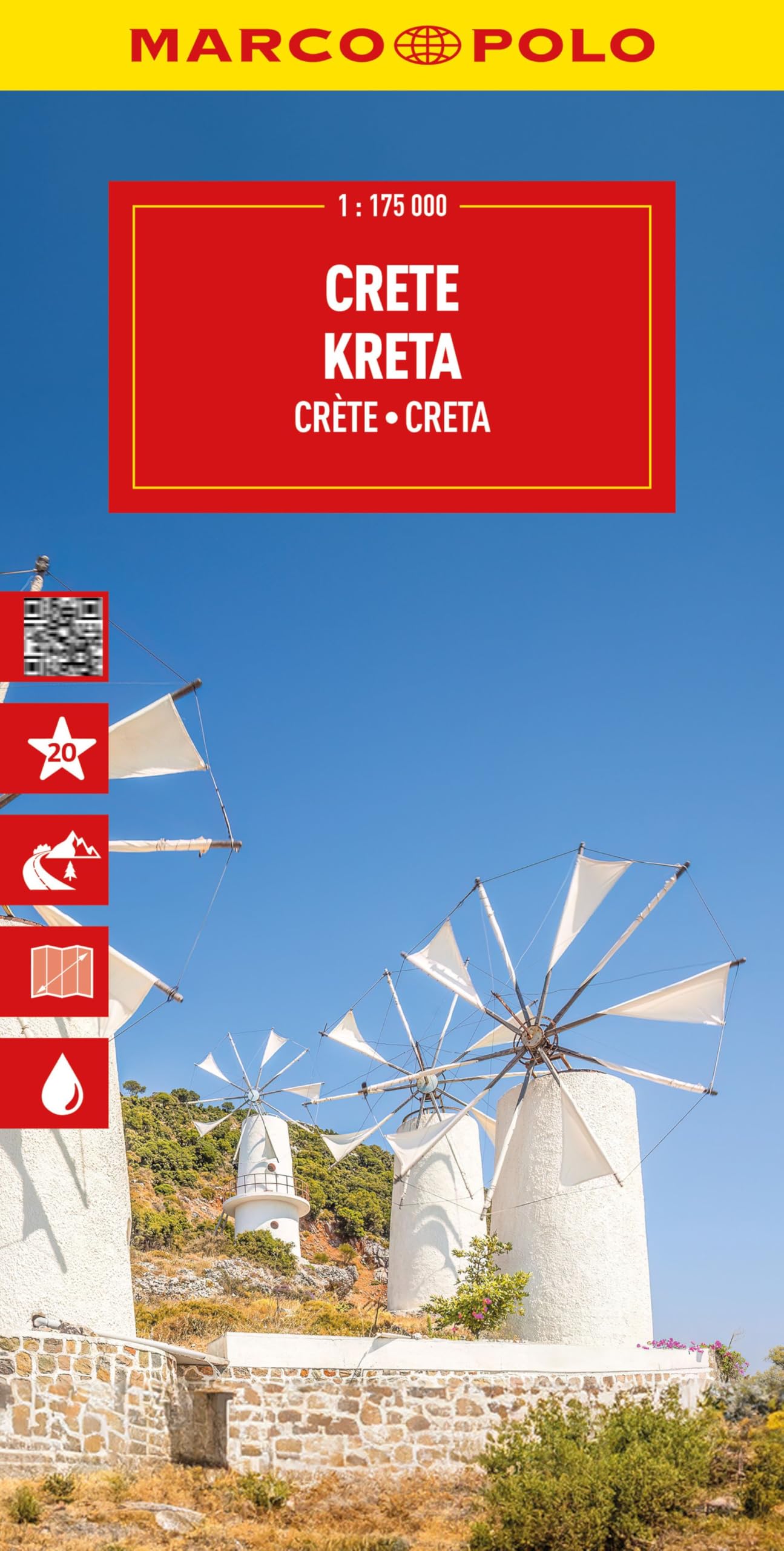 Crete Marco Polo Map (Marco Polo Maps)