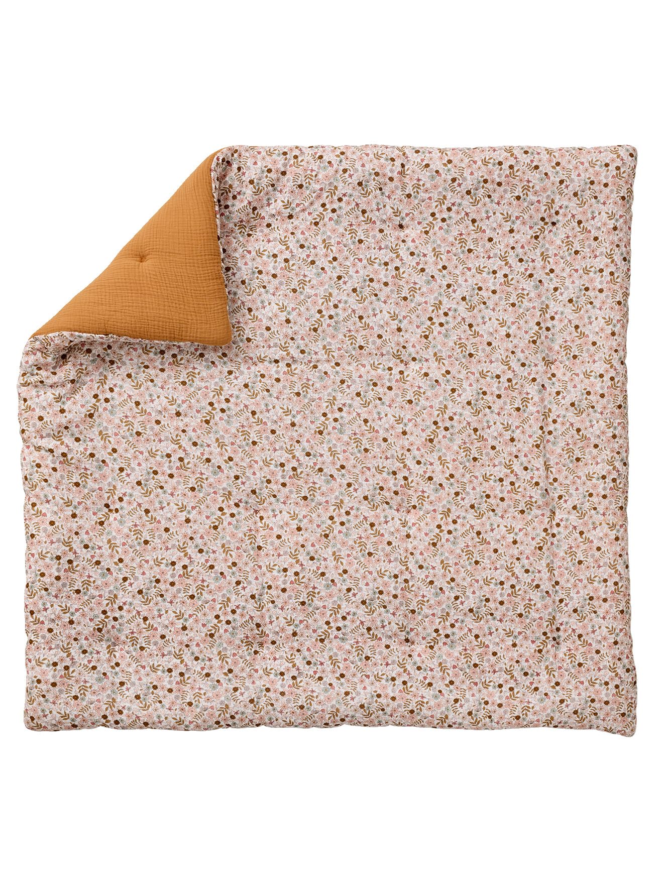 VERTBAUDET Tapis de Sol/Fond de Parc Flora Caramel 75X100
