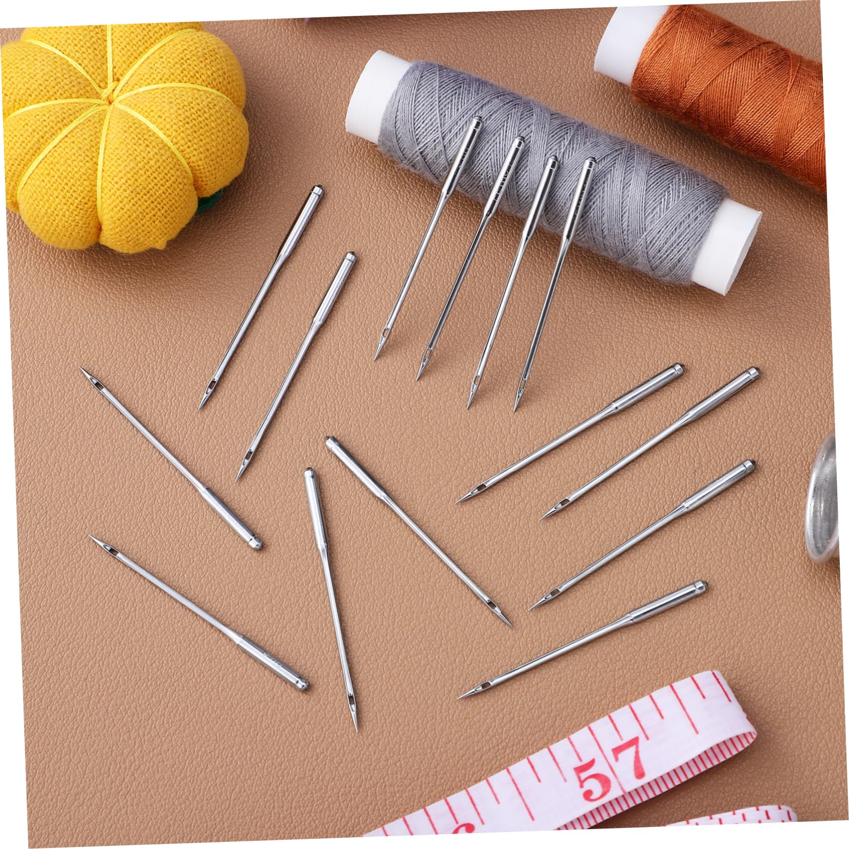 HOMSFOU 5 Set Aghi Per Macchina Da Cucire Confezione Da Resistente E Facile Da Sostituire Compatibile Con Macchine Domestiche Per Tessuti Diversi 100 Pezzi*5