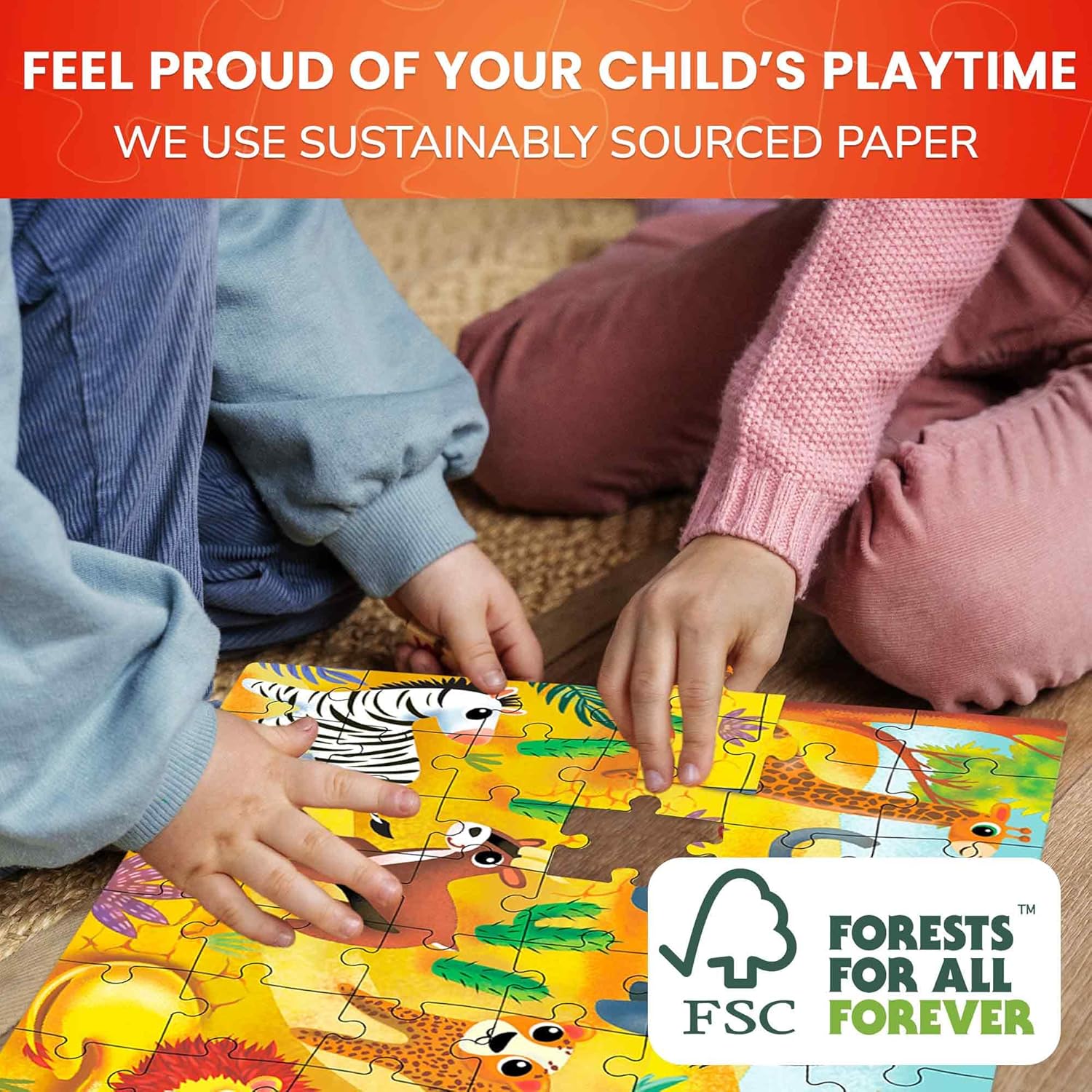 QUOKKA Puzzles for Kids Ages 4-6 - Set of 4x60 Jigsaw Puzzles for Toddlers 3-5 - Animals Toys for Children 6-8 yo - Gift Educational Game for Boys & Girls - Image 6