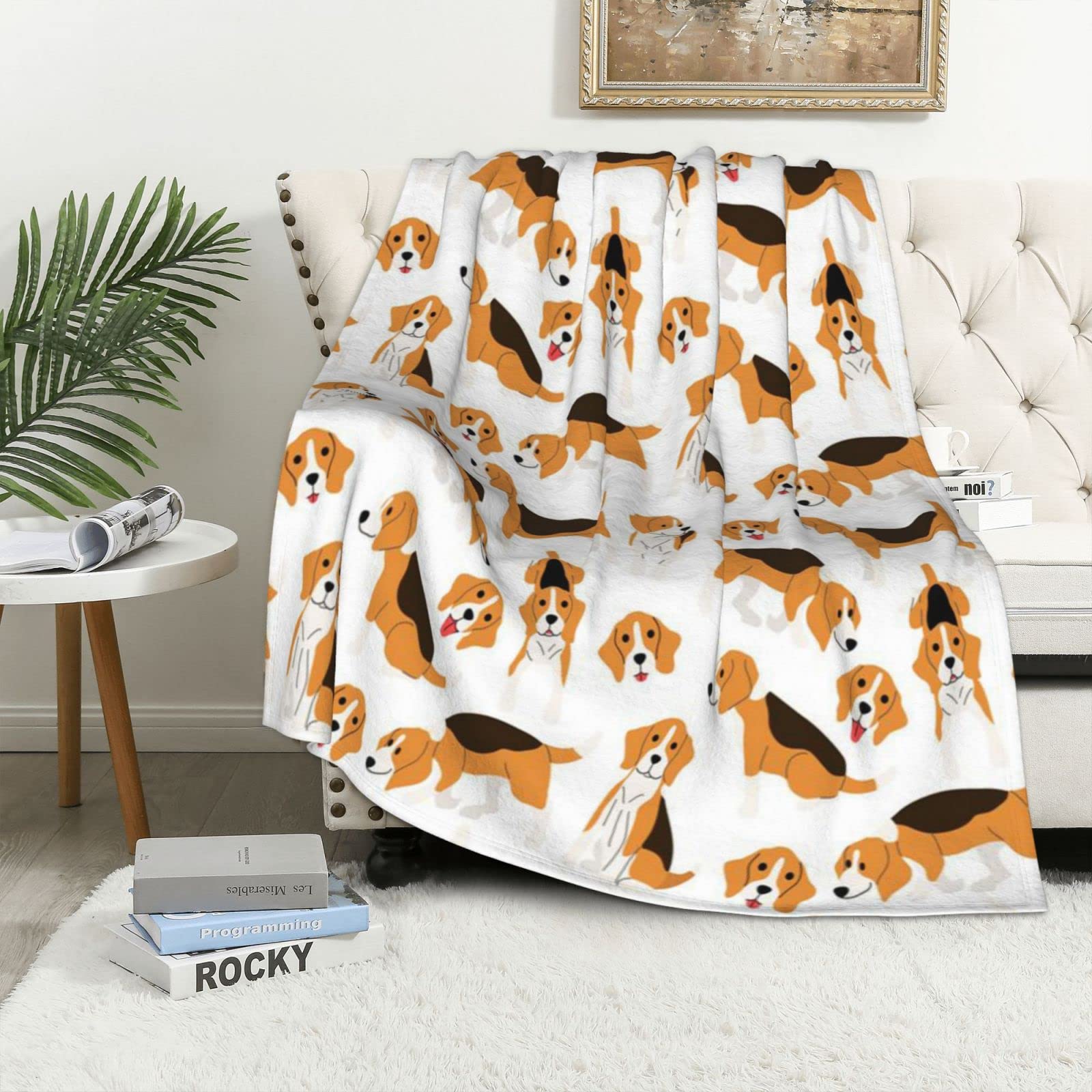 Couverture en flanelle pour chien chaude légère polaire pour lit sofa canapé