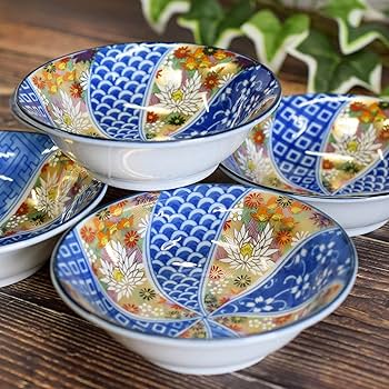 Amazon.co.jp: 和座の蔵 小鉢 おしゃれ 食器 九谷焼 小鉢 5個