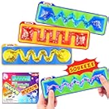 Squishy Sensory Toys for Kids - 3 Pack Fidget Toy Sensory Tube for Autism - Quiet Fidget for Classroom Students - Squeeze Toys Filled with Colorful Goo - Prizes for Kids Classroom