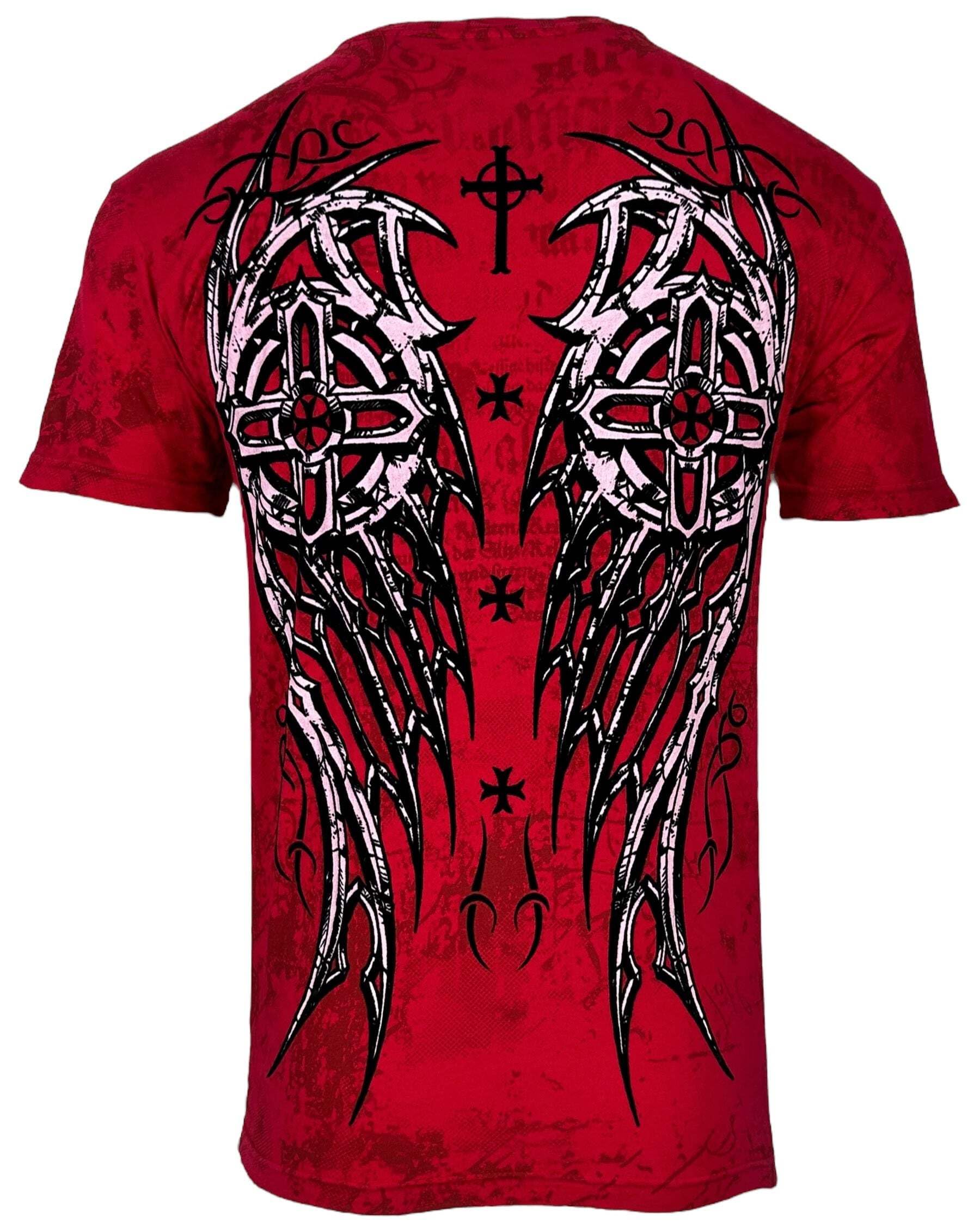 Xtreme CoutureArchaic by Affliction Men's T-Shirt Wing Man Y2K