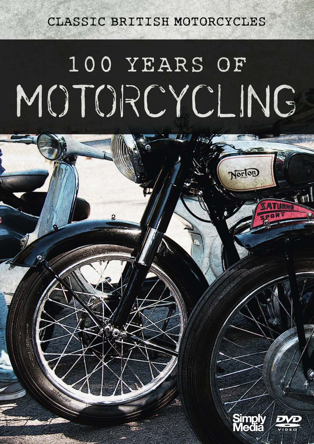 Cine histórico 100 Years of Motorcycling DVD edición de importación