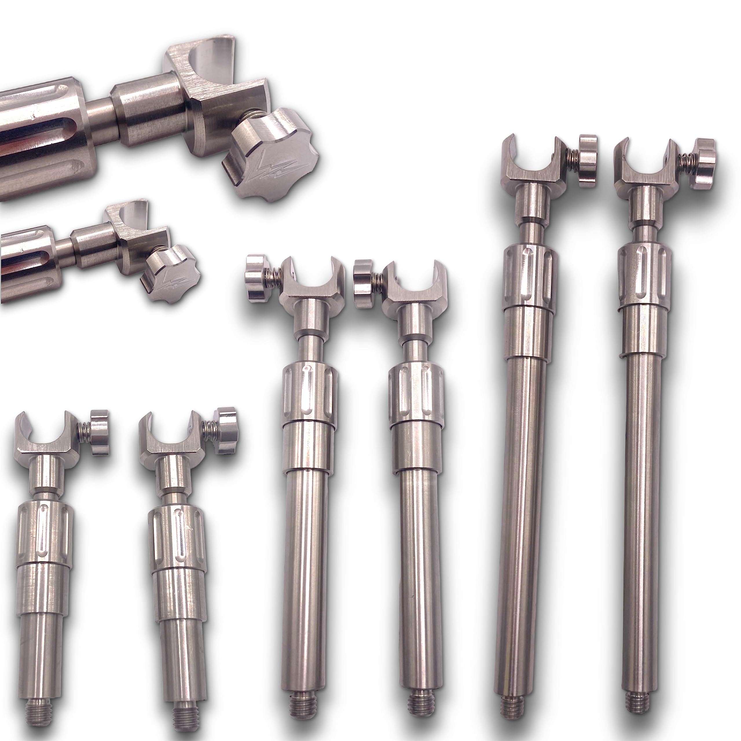 Summit Tackle Rod Pod Rest uprights stainless steel ALL SIZES Carp Fishing 5061008072258 (Medium)