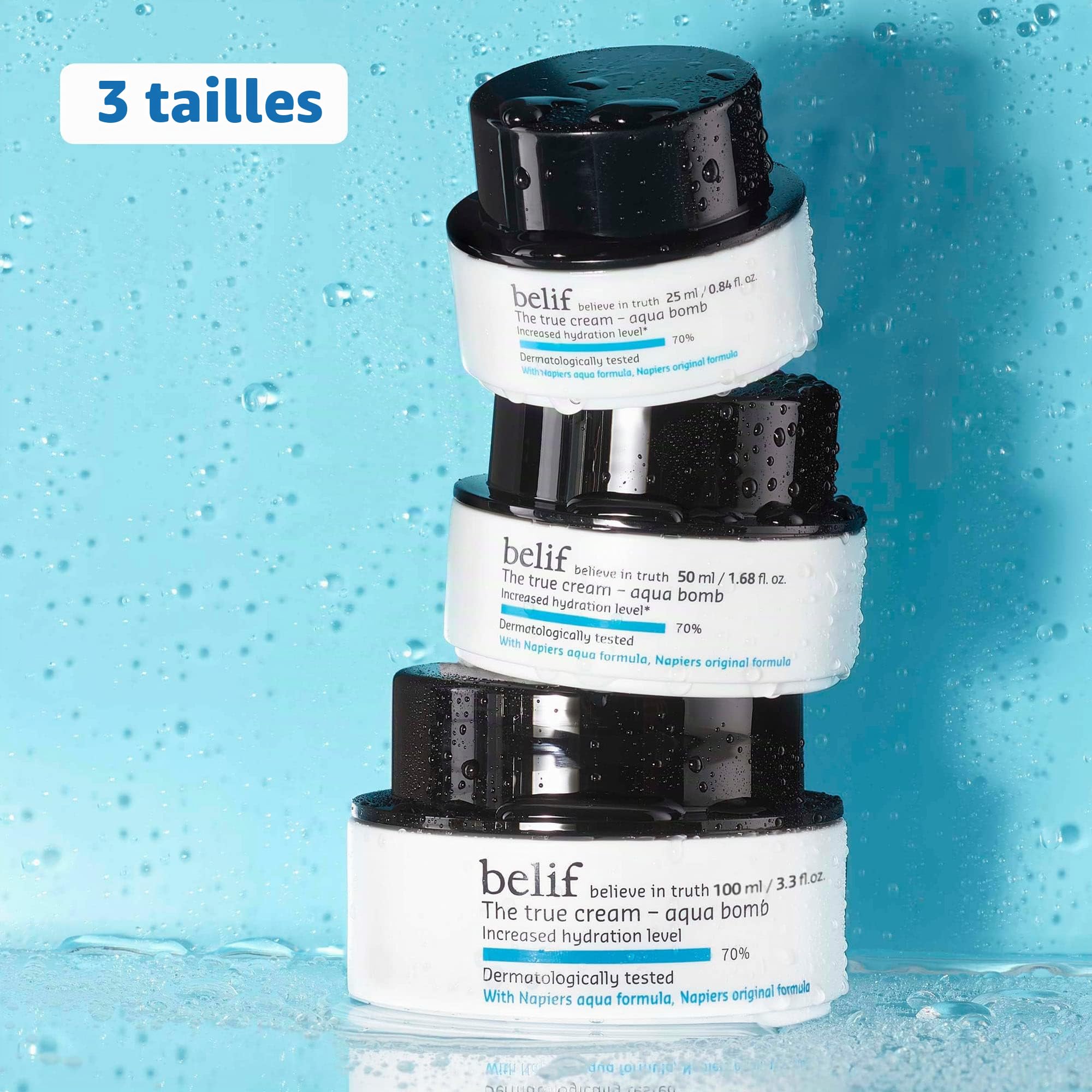 | belif the True Cream Aqua Bomb | Moisturizer for Combination to Oily Skin | Face Cream, Hydration, Clean Beauty