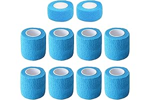 10 Pack Baby Blue Wrist Tape