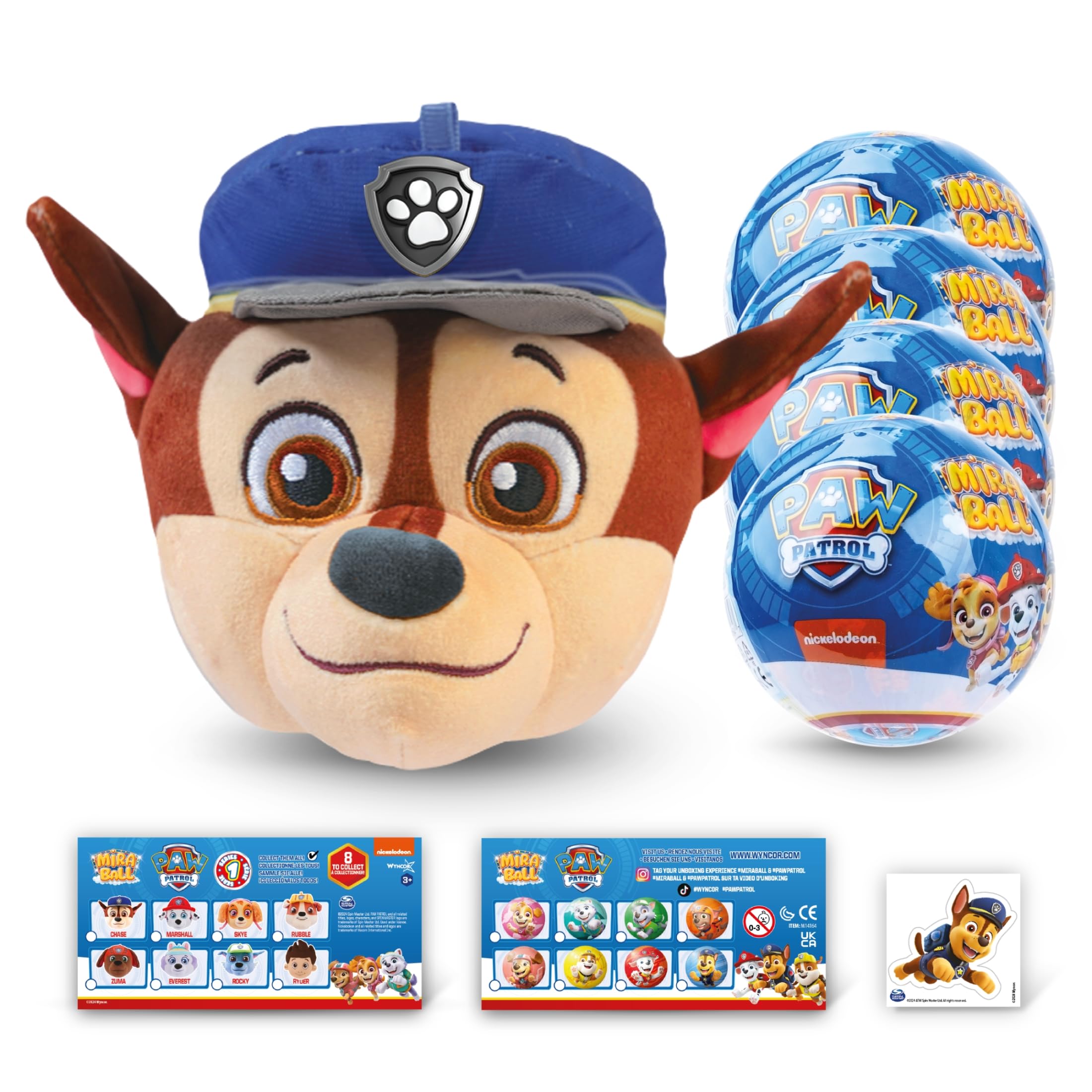 Amazon.co.jp: MiraBall パウパトロール ぬいぐるみ ブラインド