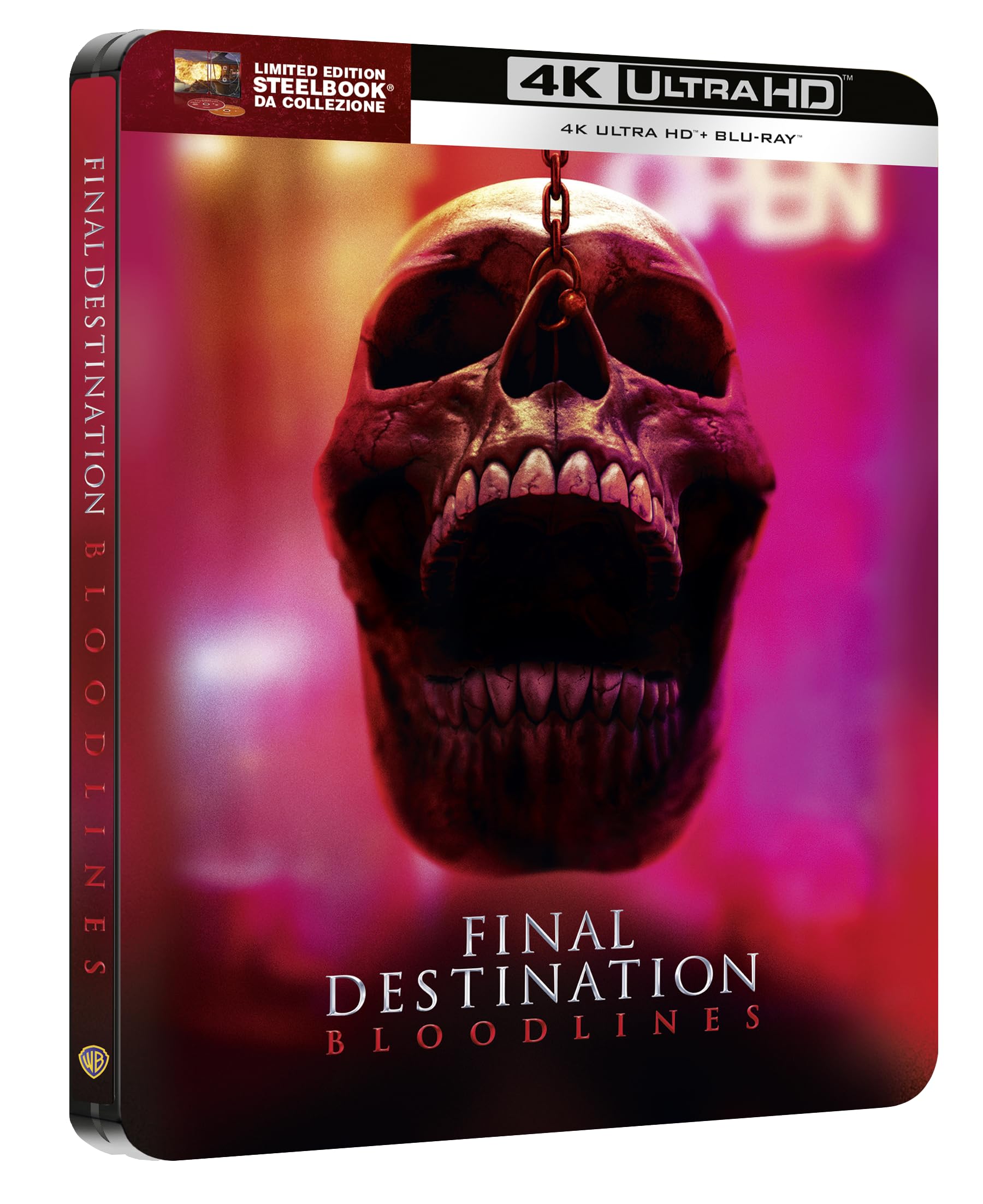 FINAL DESTINATION BLOODLINES Steelbook 1 'Teaser' (4K Ultra HD + Blu-ray)
