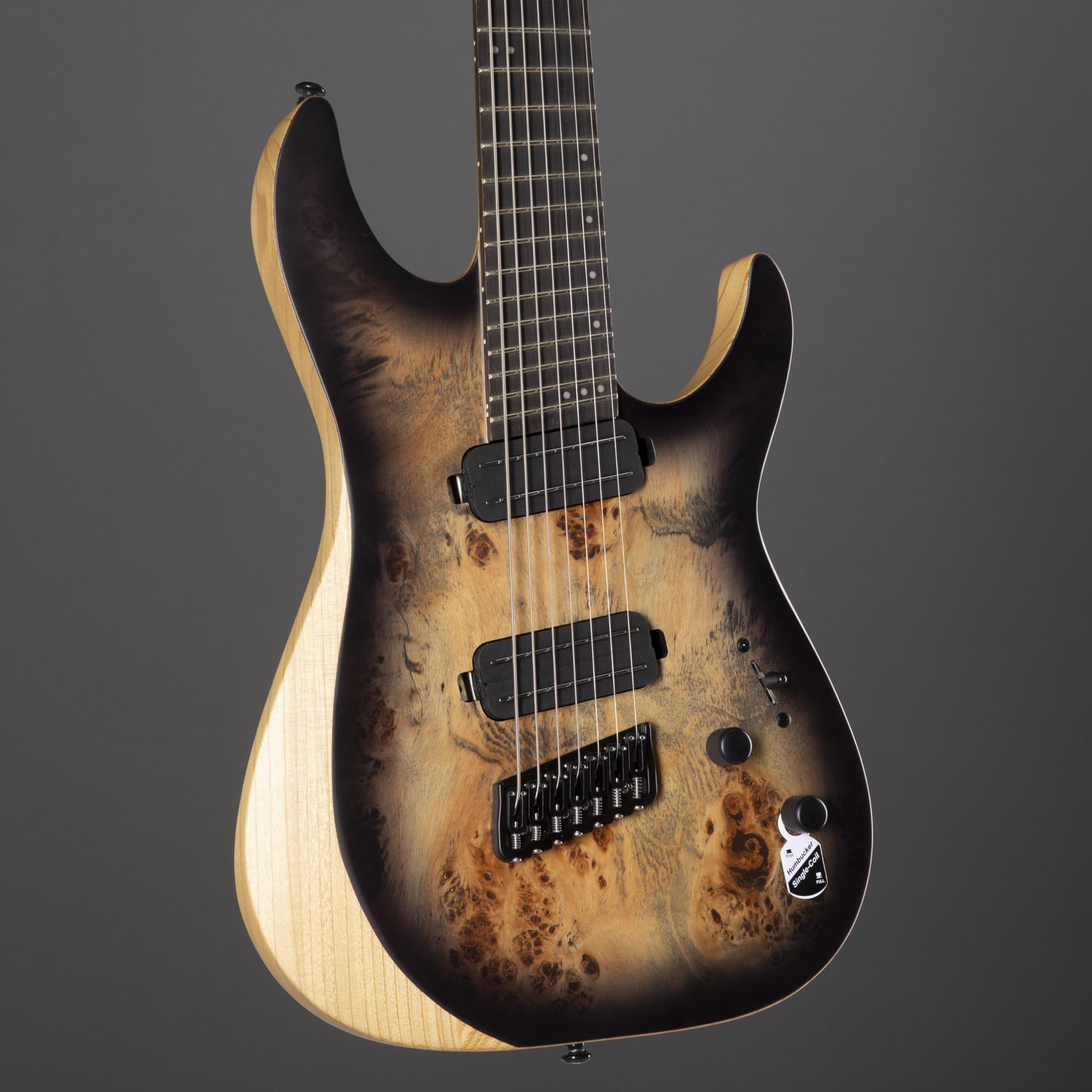 Amazon.com: Schecter Reaper-7 Multiscale - Satin Charcoal Burst