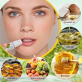 DMSKY 240 Pack Lip Balm, Natural Lip Balm Bulk with Vitamin E and Coconut Oil, Moisturizing Lip Balms for Chapped Lips, Bulk Lip Balms for Women-15 Flavors