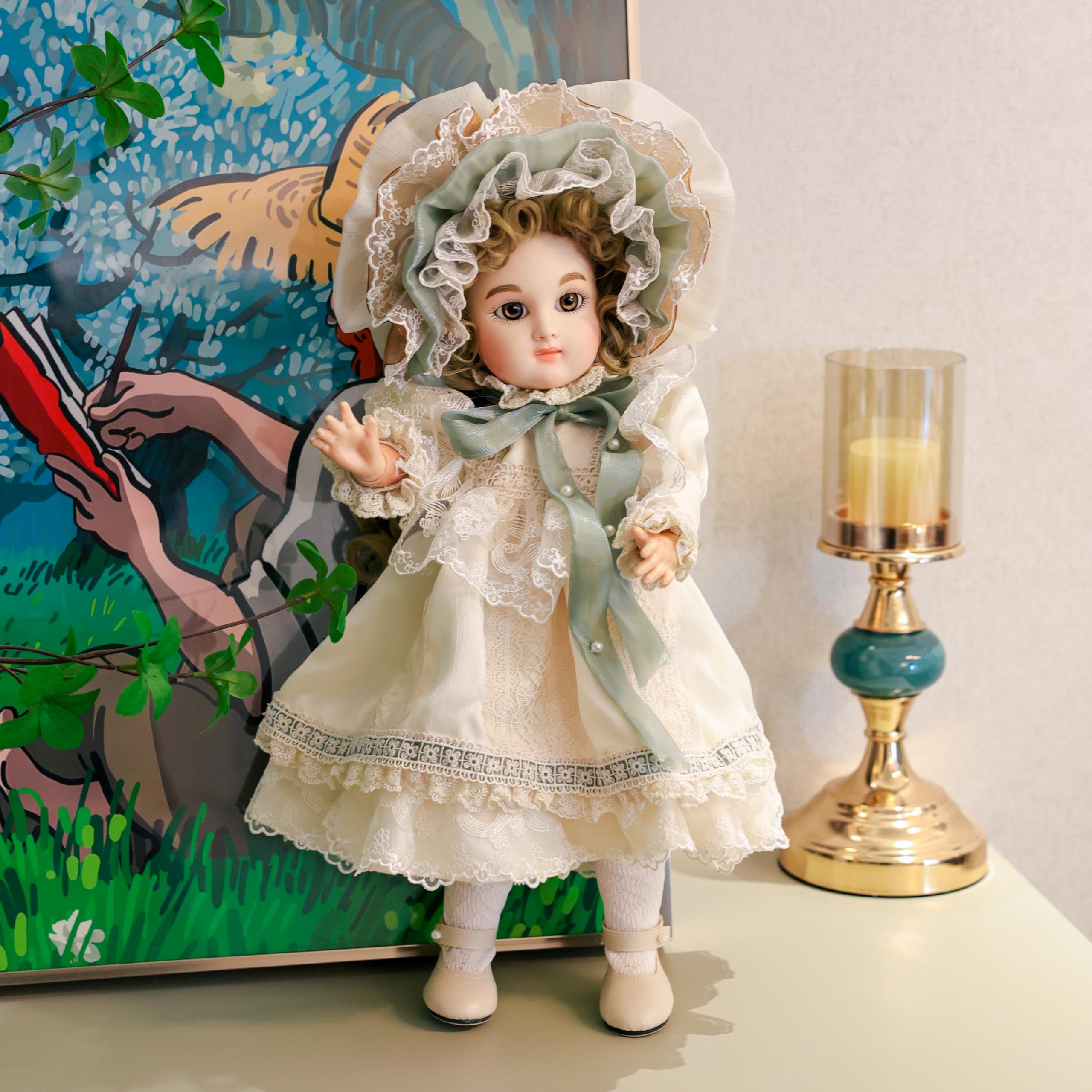 Amazon | Cloveray 16インチ BJD ビスケットドール｜ヴィクトリア風