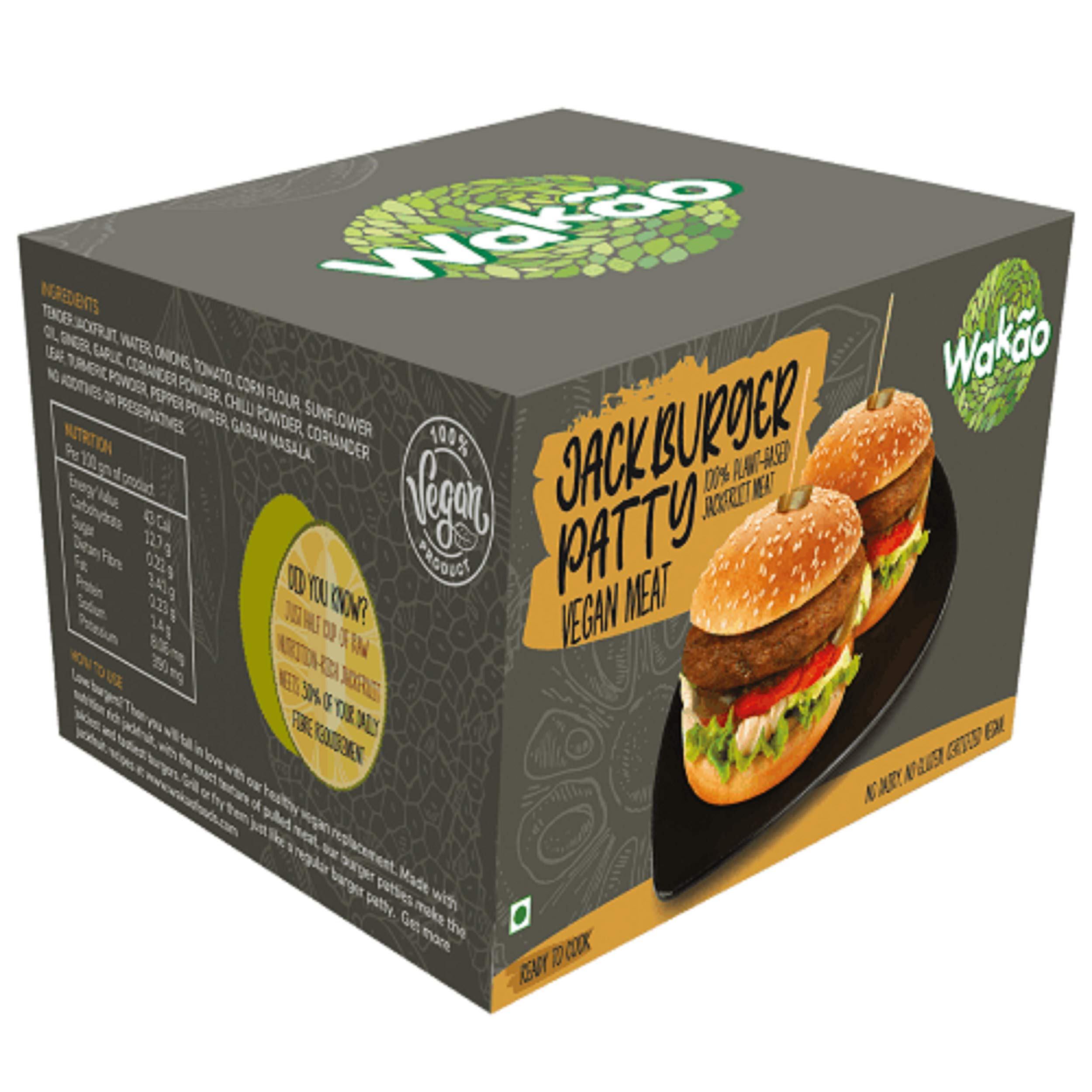 Wakao Jack Burger Patty 600 g